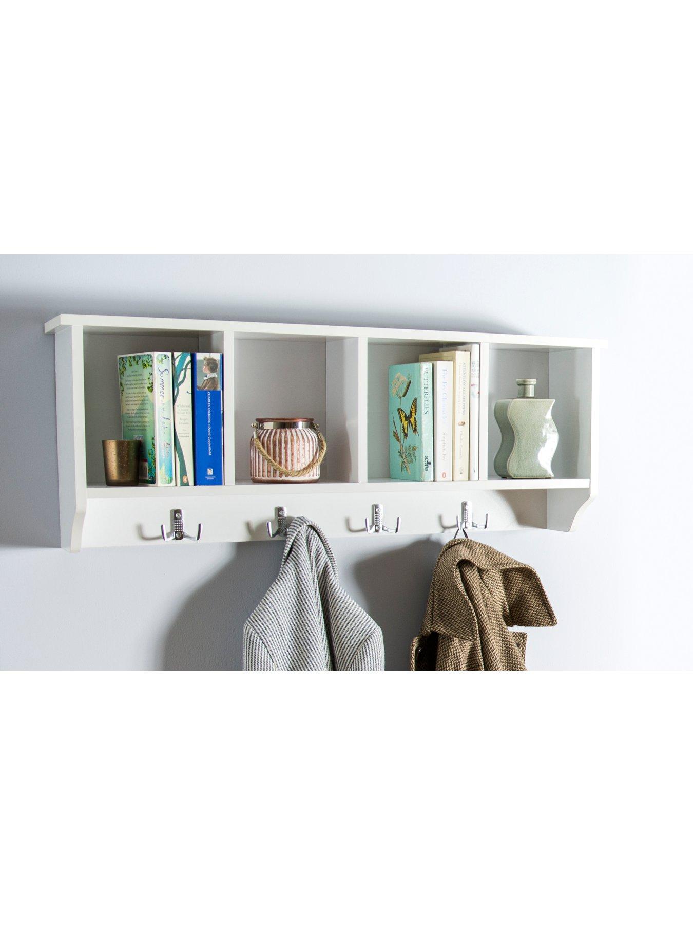 GFW Kempton Wall Rack - White | Very