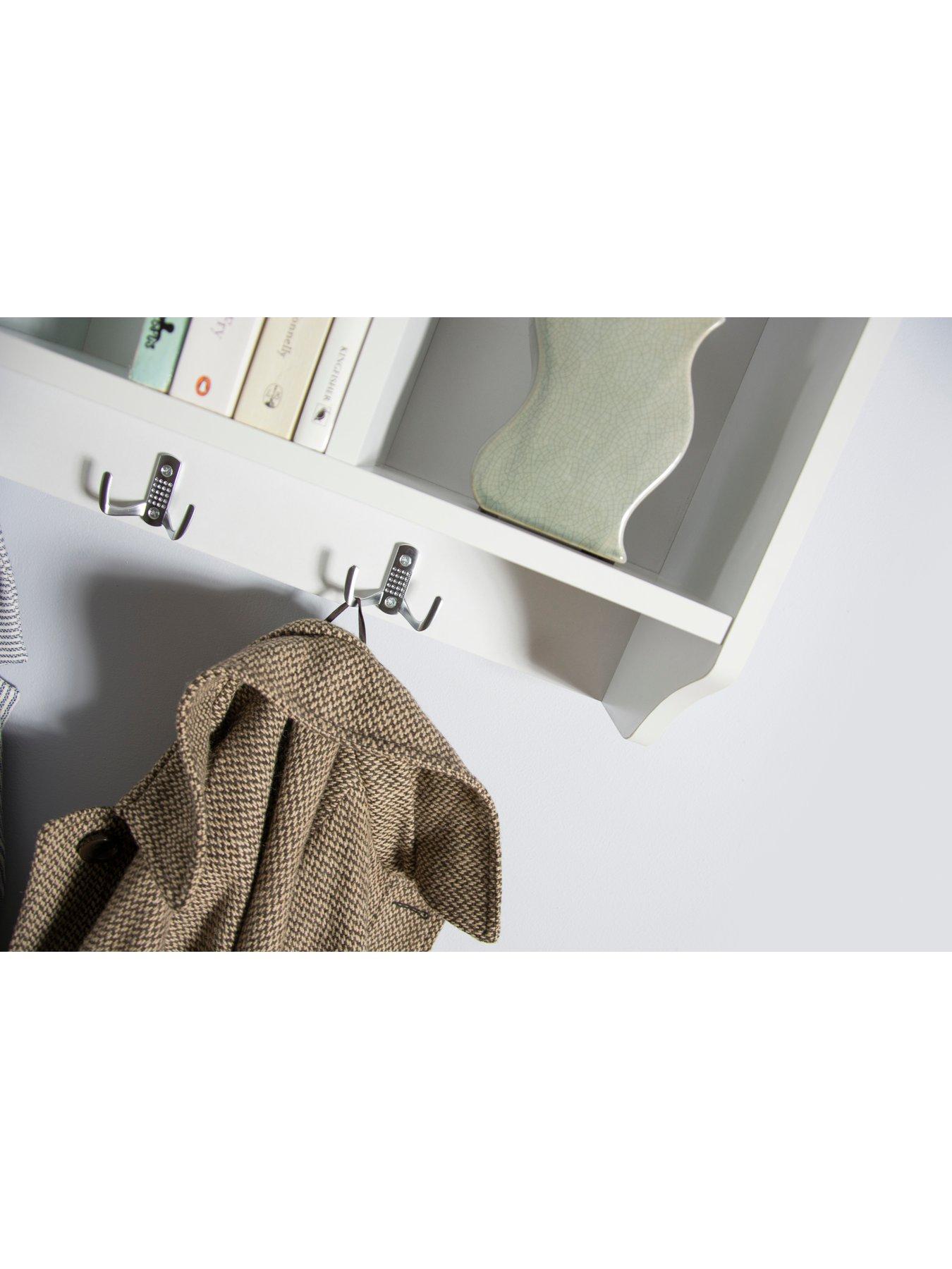 GFW Kempton Wall Rack - White | Very