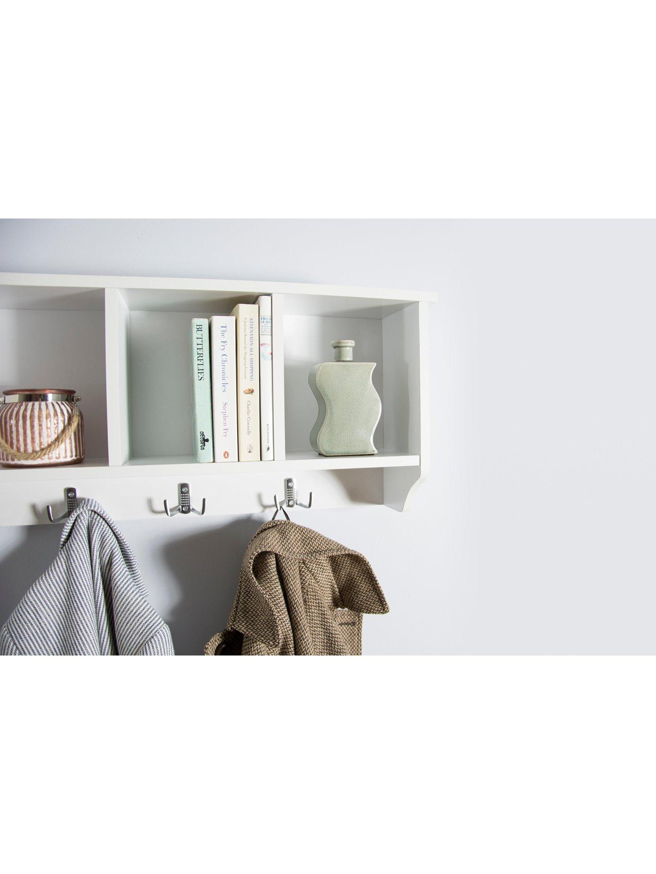 GFW Kempton Wall Rack - White | Very