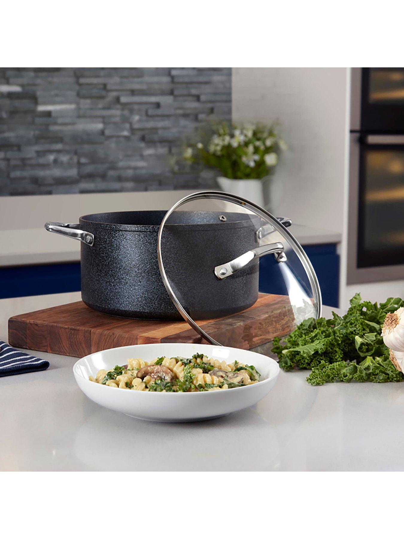 Image 4 of 7 of Tower TruStone 24 cm Casserole Pan with Lid