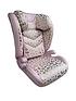 image of my-babiie-isize-blush-leopard-car-seat-100-150cm