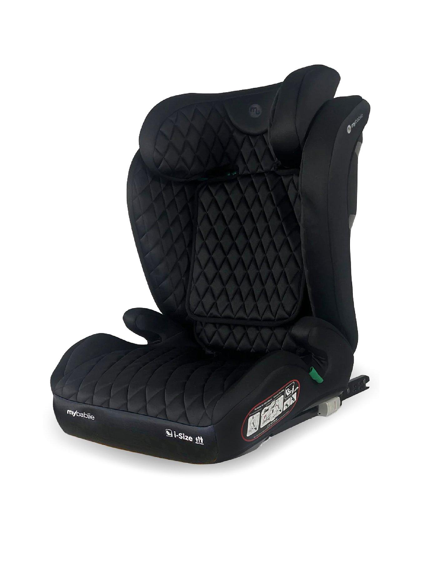 My Babiie Billie Faiers iSize Quilted Black Car Seat (100-150cm)