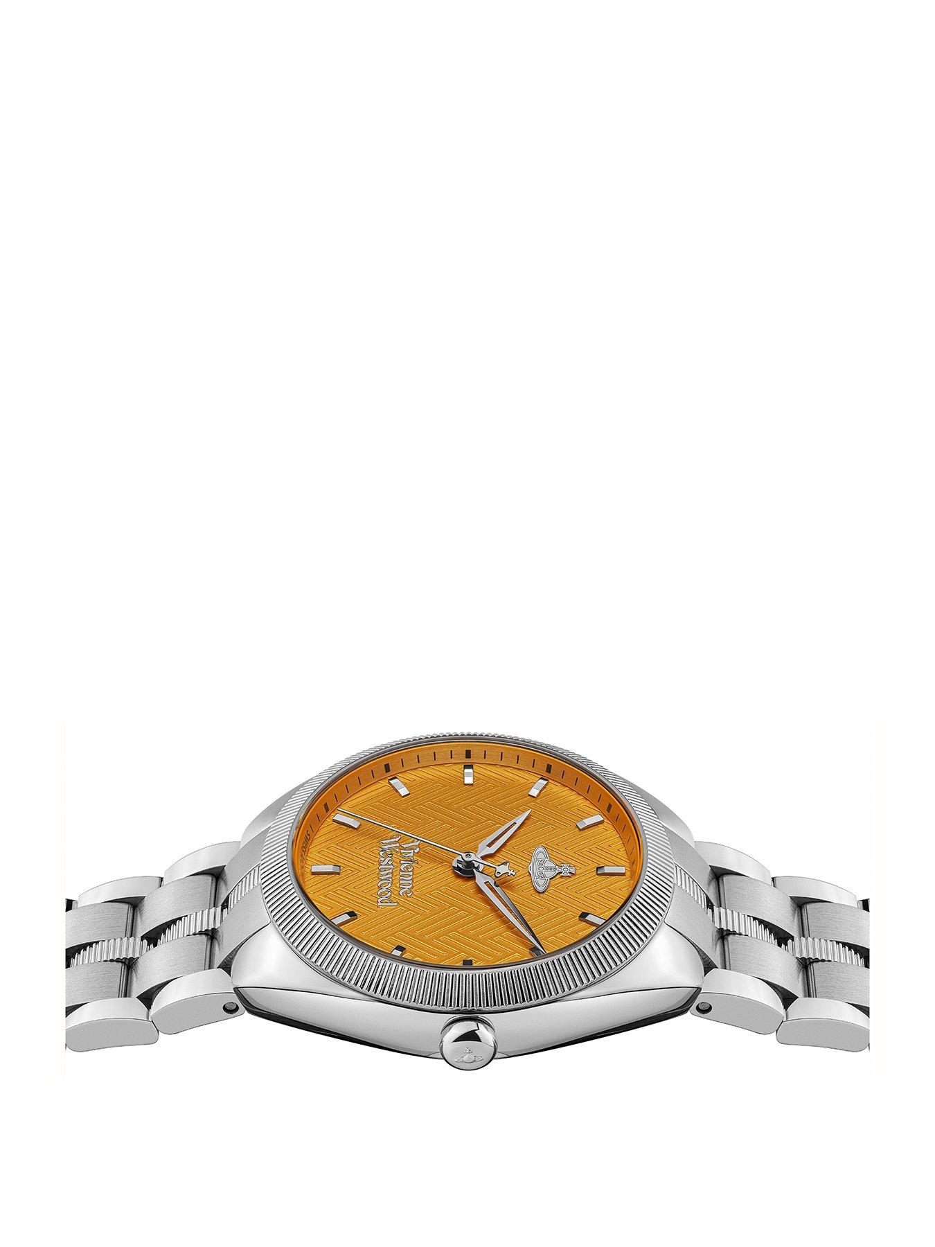 Image 2 of 5 of Vivienne Westwood The Mews Ladies Quartz Watch with Orange Dial