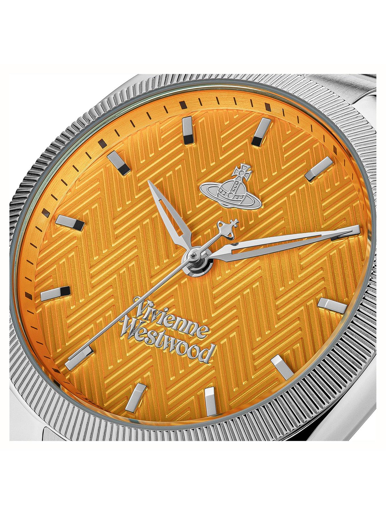 Image 3 of 5 of Vivienne Westwood The Mews Ladies Quartz Watch with Orange Dial