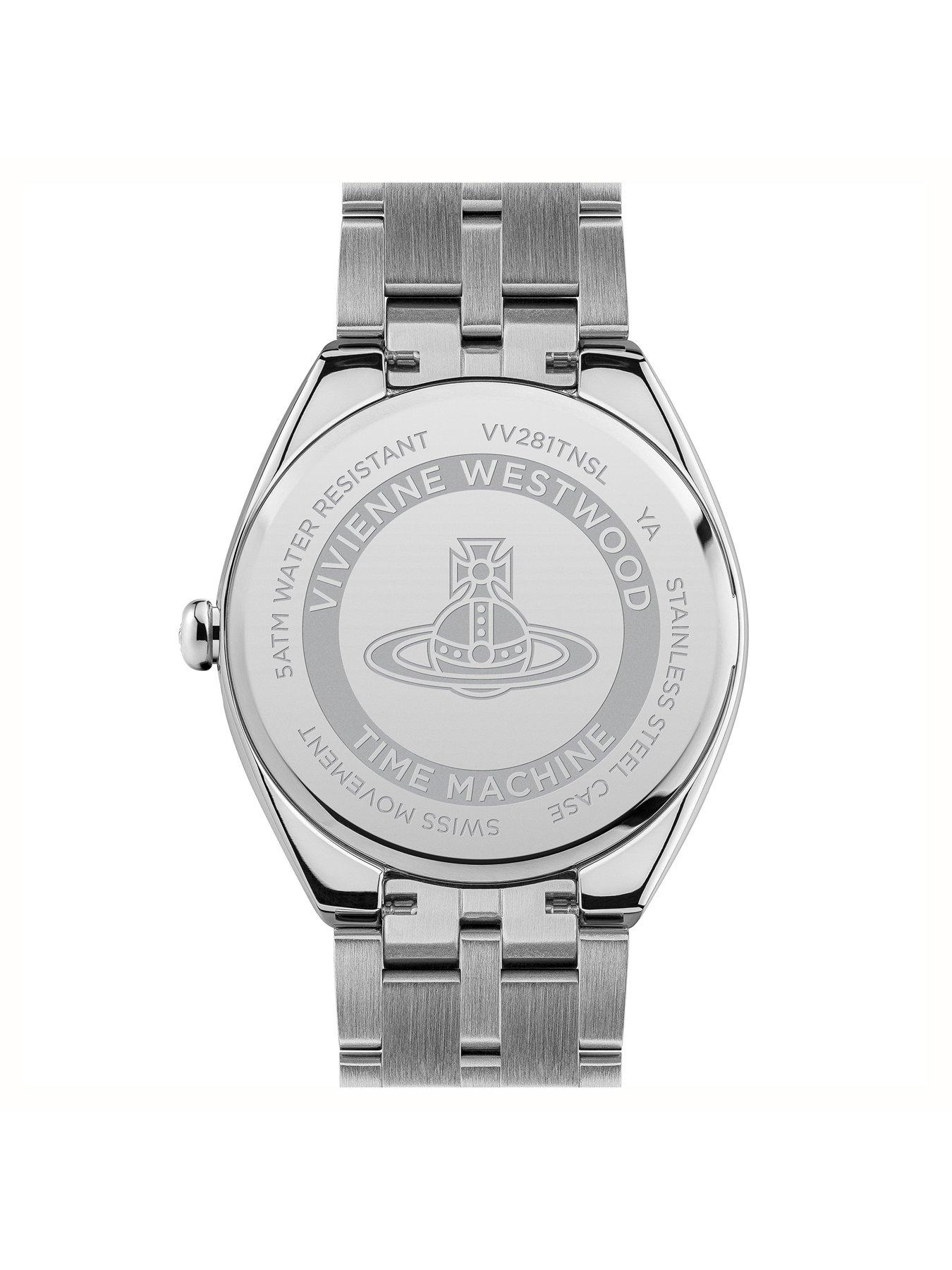 Image 4 of 5 of Vivienne Westwood The Mews Ladies Quartz Watch with Orange Dial
