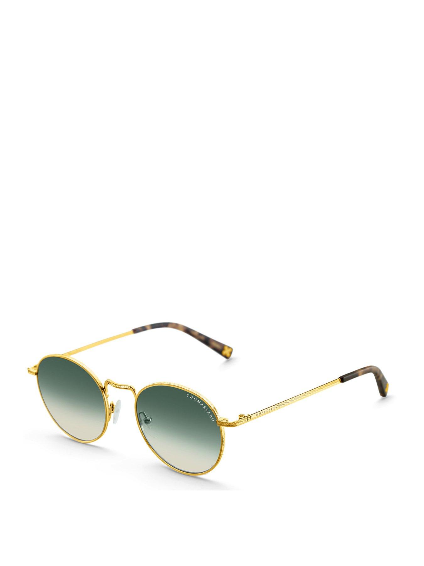 thomas-sabo-johnny-green-panto-sunglasses