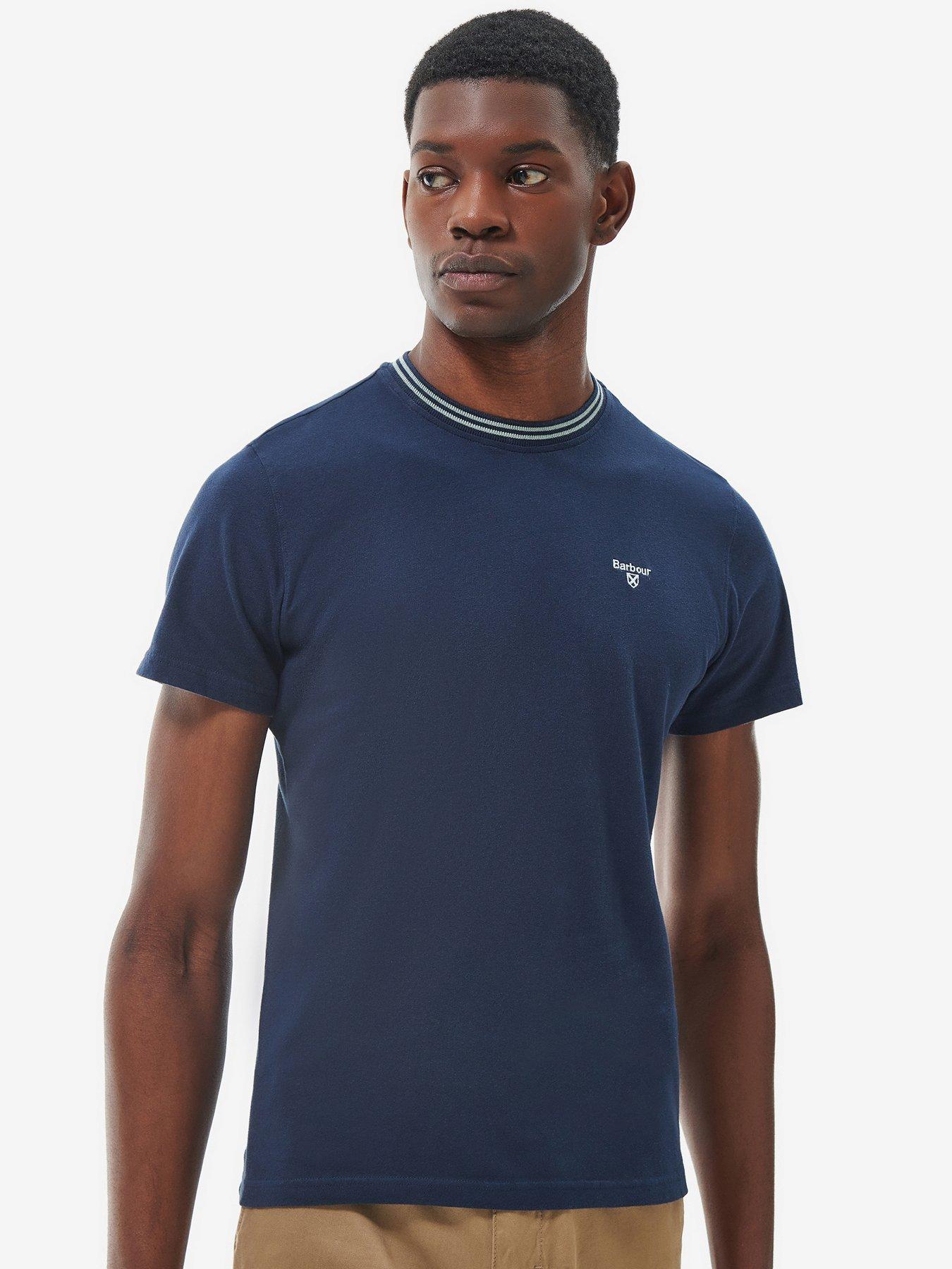 Barbour t shirt store navy