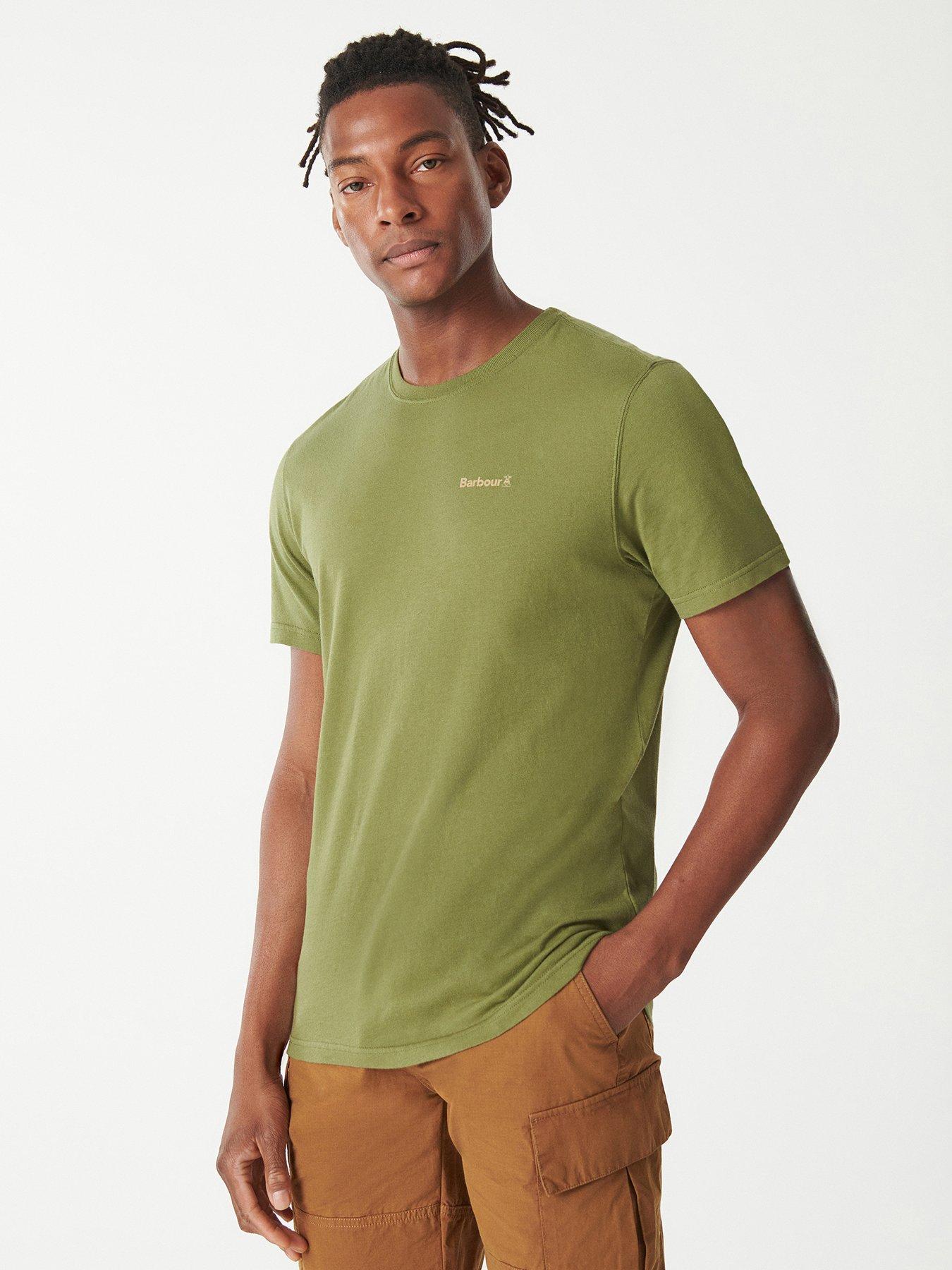 Barbour green shirt sale