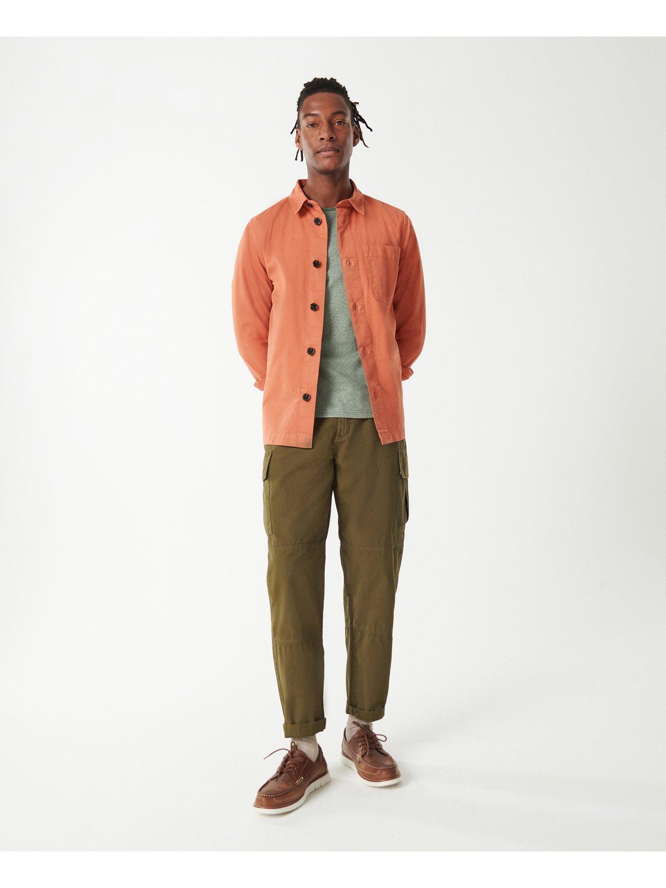 Barbour discount chinos Orange