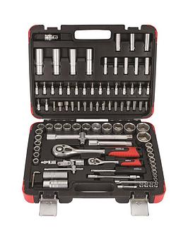 Product photograph of Hilka Tools 94 Pce 1 4 1 2 Dr Socket Set from very.co.uk