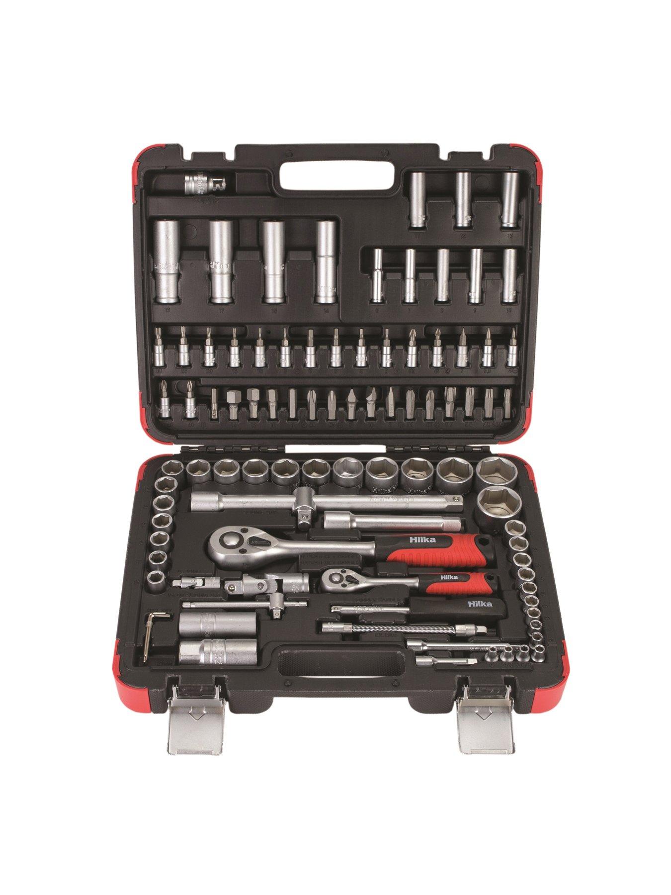 Image 2 of 4 of Hilka 94 pce 1/4" & 1/2" Dr Socket Set