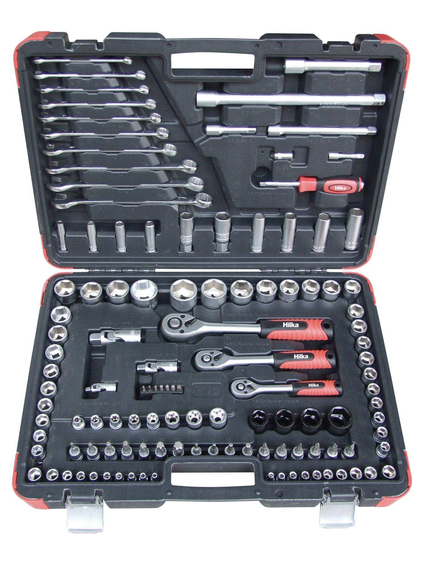 Image 2 of 2 of Hilka 120 pce 1/4", 3/8" & 1/2" Dr Socket Set