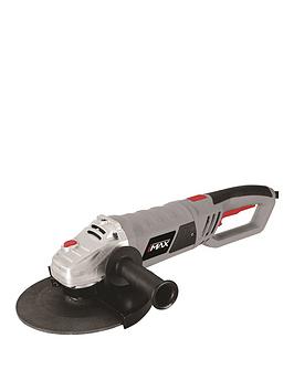 Product photograph of Hilka Tools 9 2400w Angle Grinder from very.co.uk