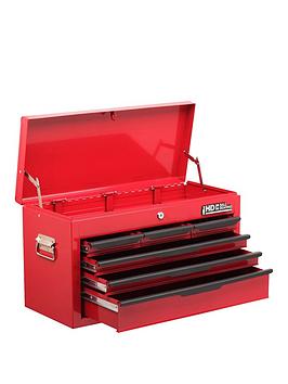 Product photograph of Hilka Tools Heavy Duty 6 Drawer Tool Chest Bbs from very.co.uk