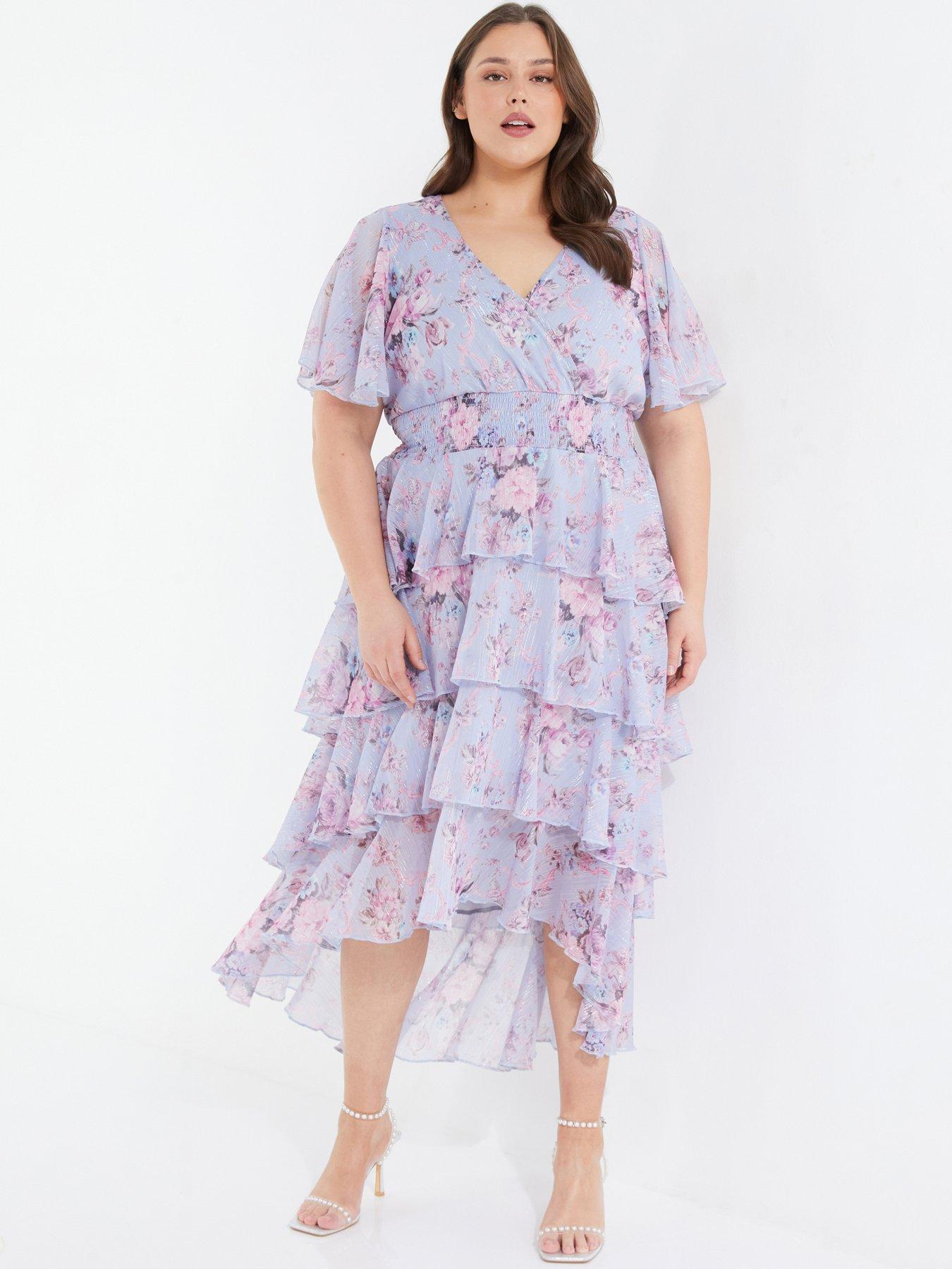 Quiz plus size maxi on sale dresses