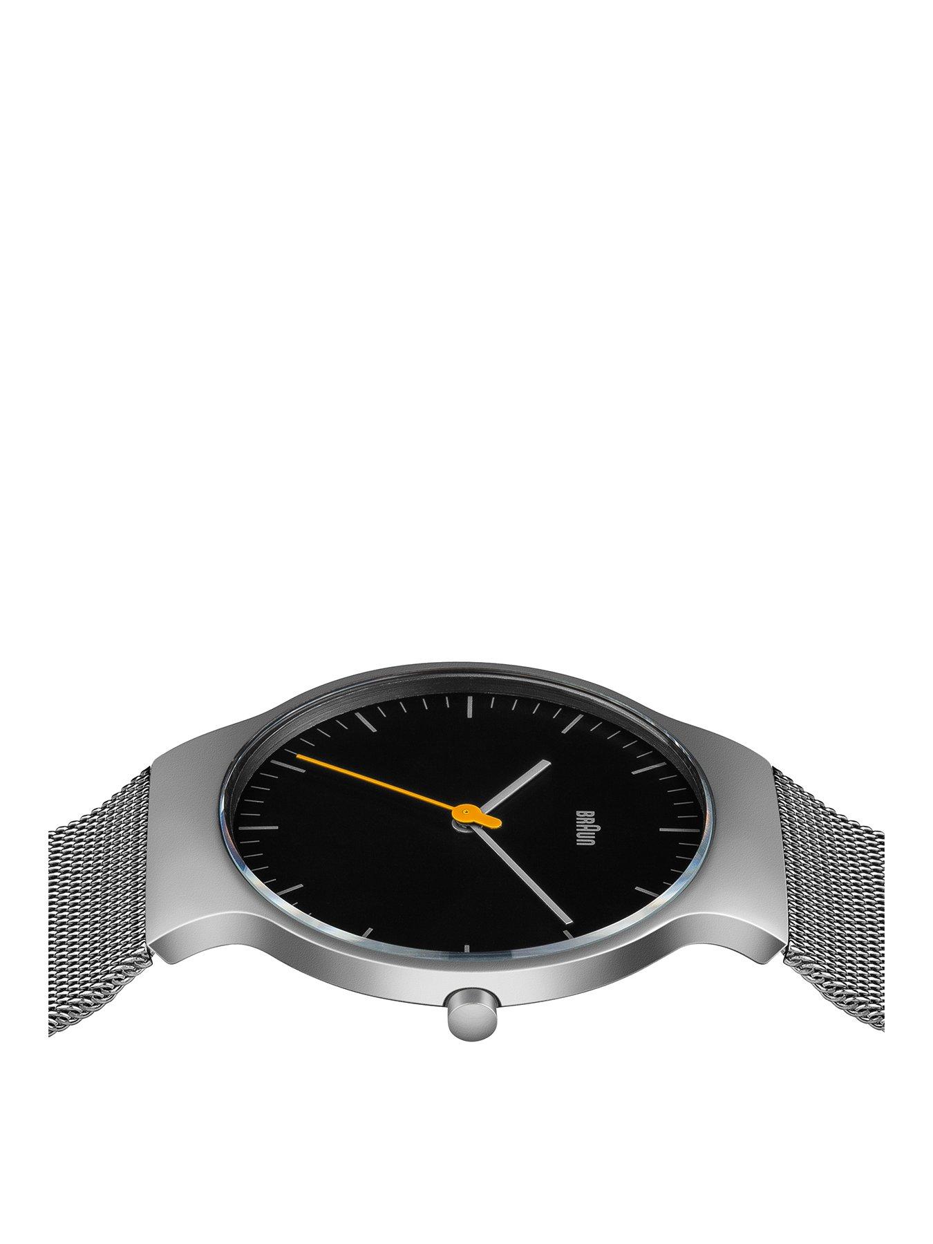 Braun mesh watch best sale