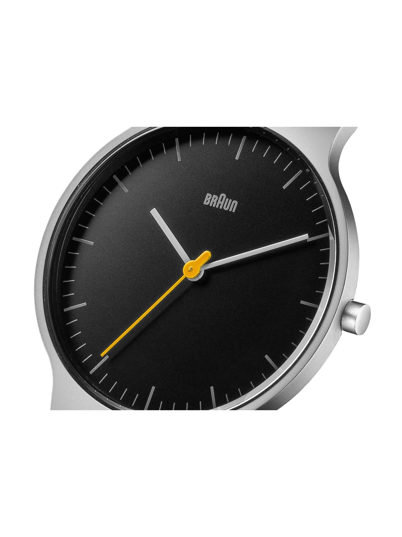 Braun slim watch hot sale