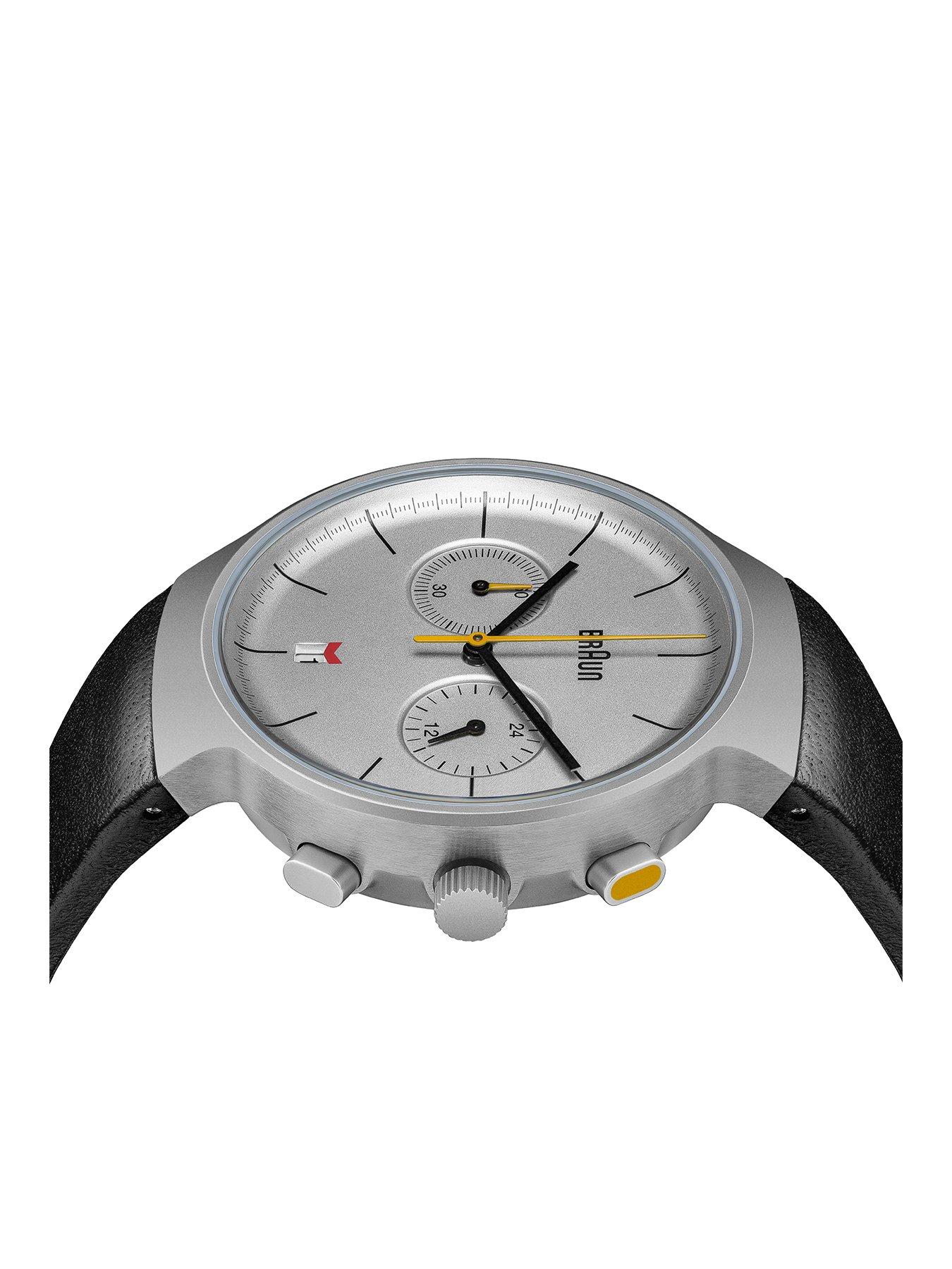 Braun discount chronograph watch