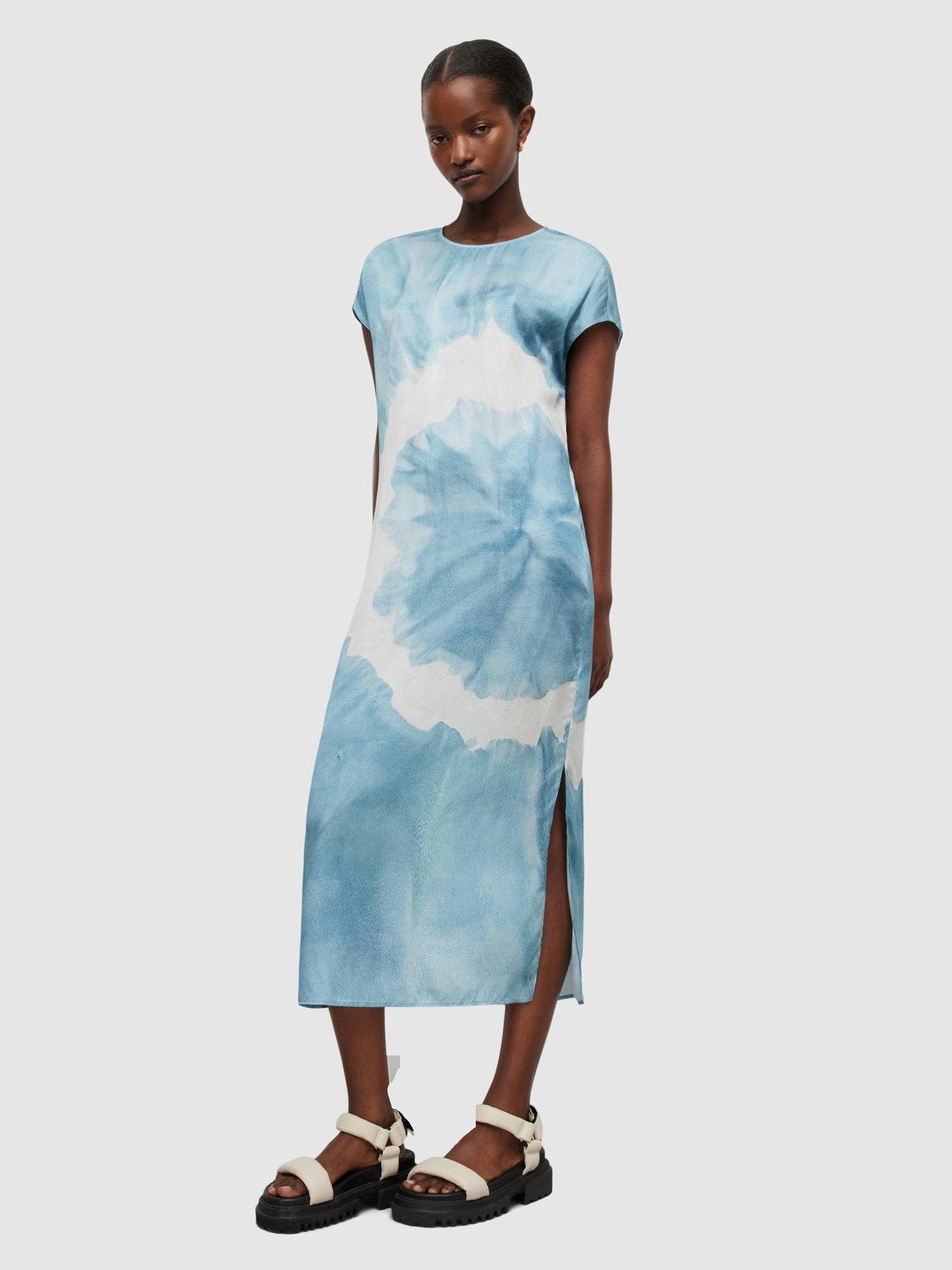 Tie Dye Maxi Mint Dress with Pockets – OWN YOUR ELEGANCE