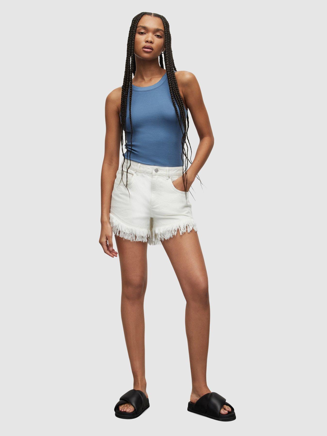 AllSaints Rina Tank Top - Sea Blue