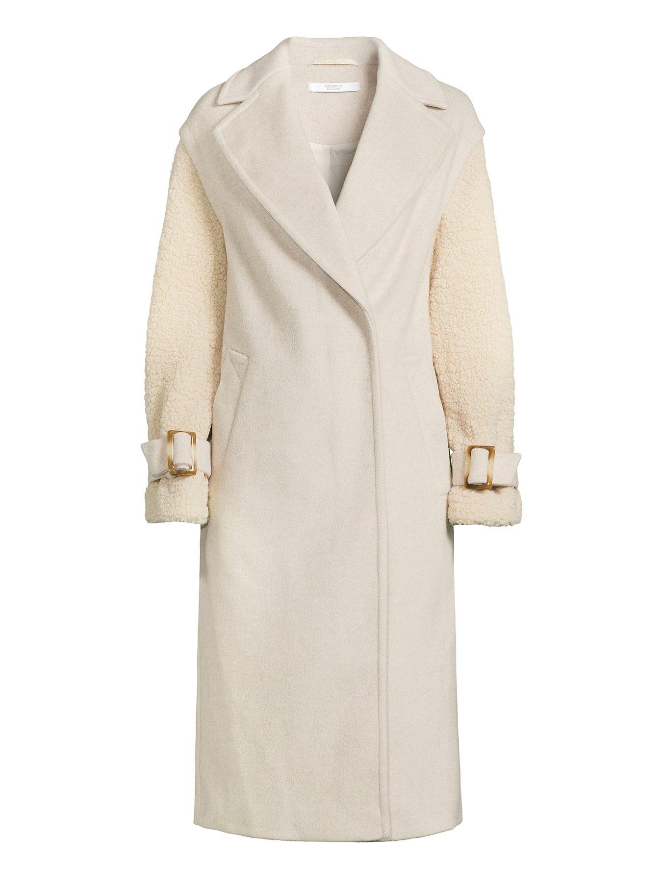 Michelle keegan tie 2025 sleeve coat