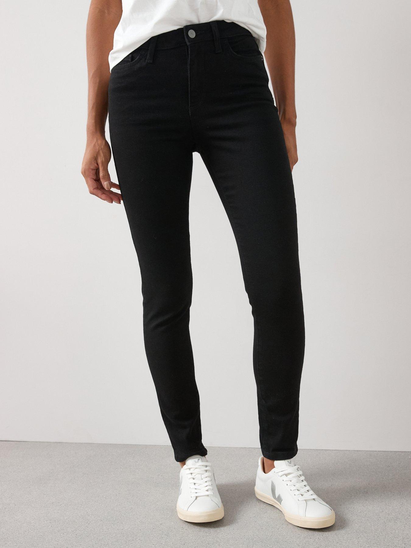The Very Collection Relaxed Skinny Jeans - Black