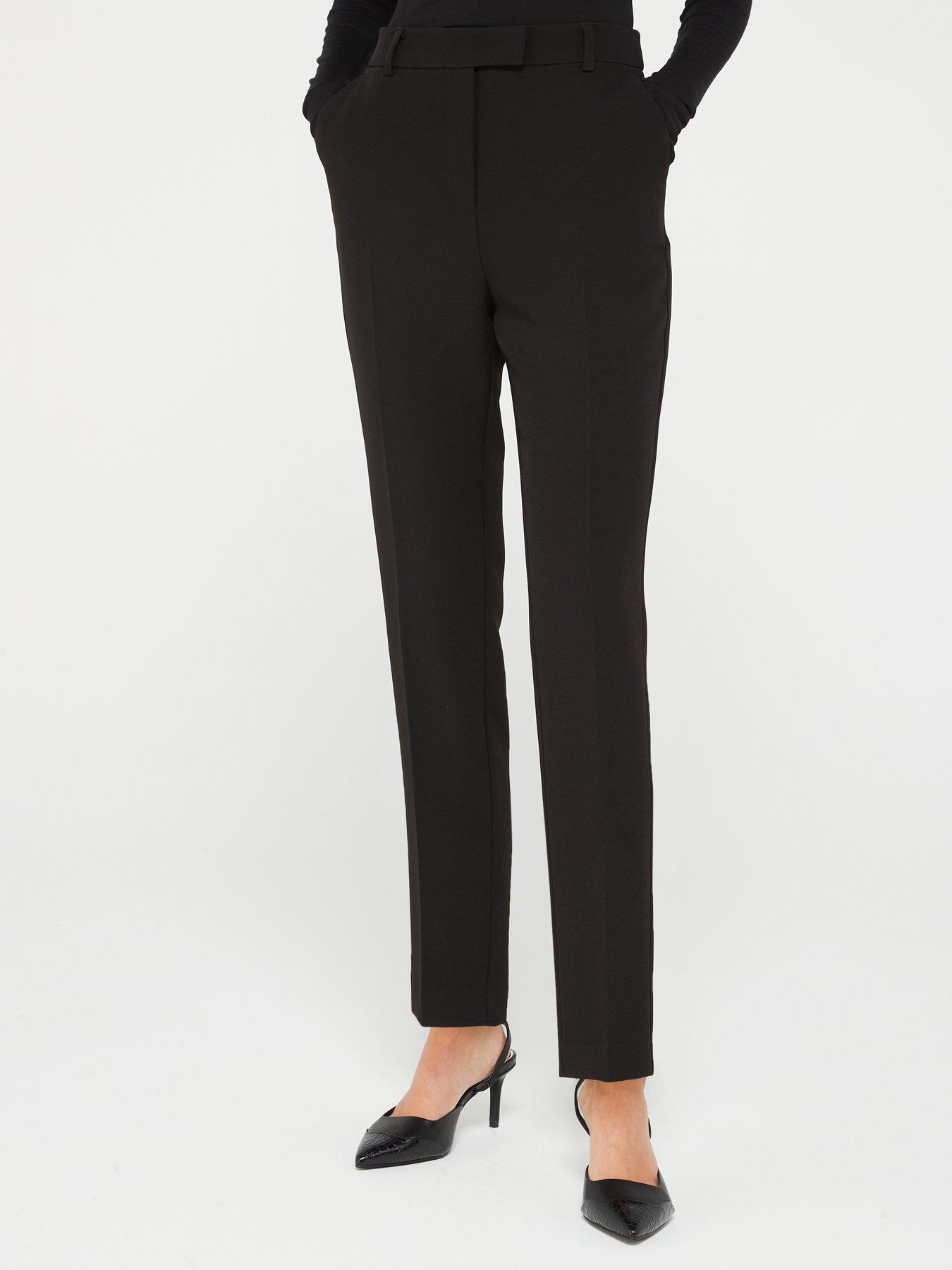 Black cigarette trousers 2025