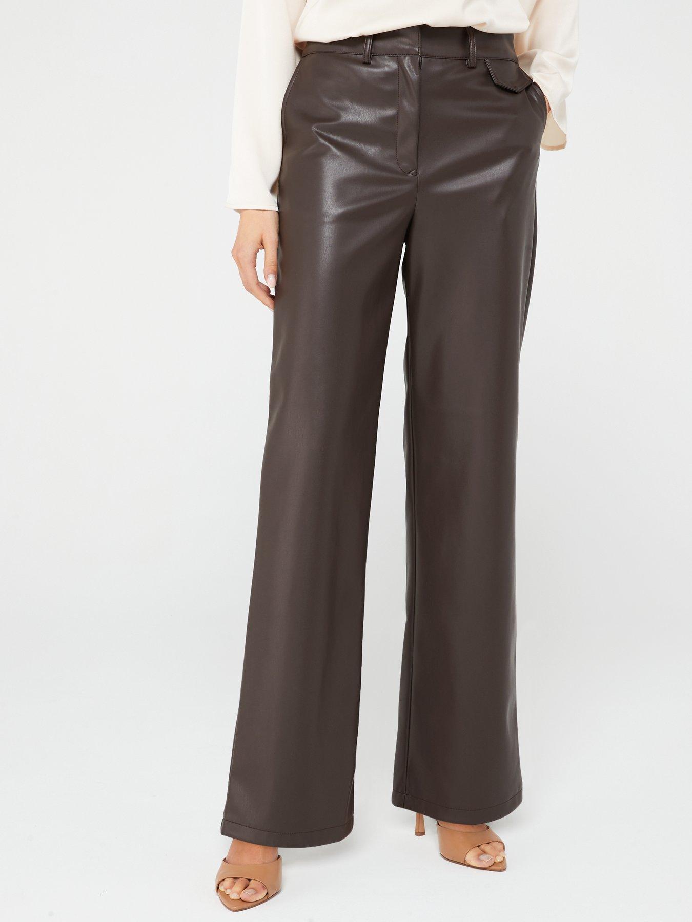 Very on sale leather trousers