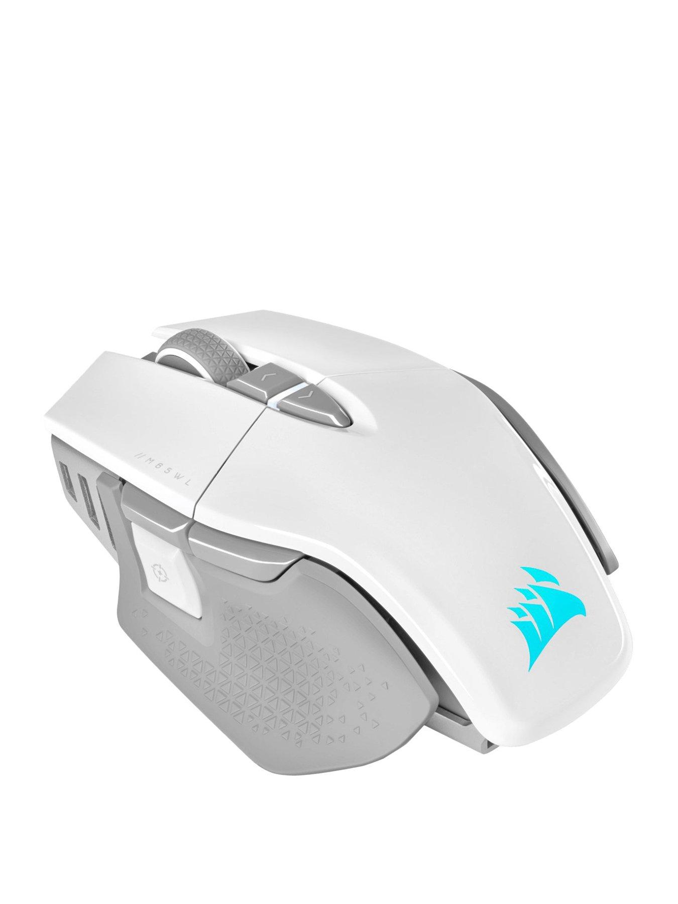Image 1 of 7 of CORSAIR M65 RGB Ultra Wireless RGB (White)