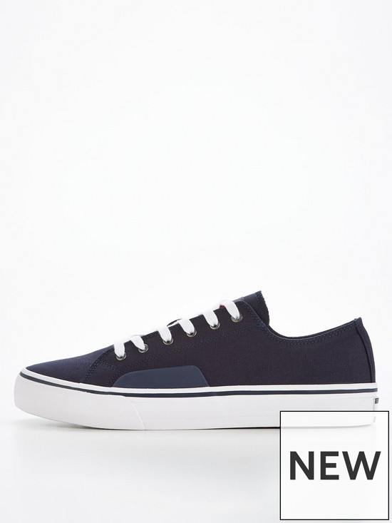 Tommy Jeans Skate Canvas Ess Plimsoll | very.co.uk