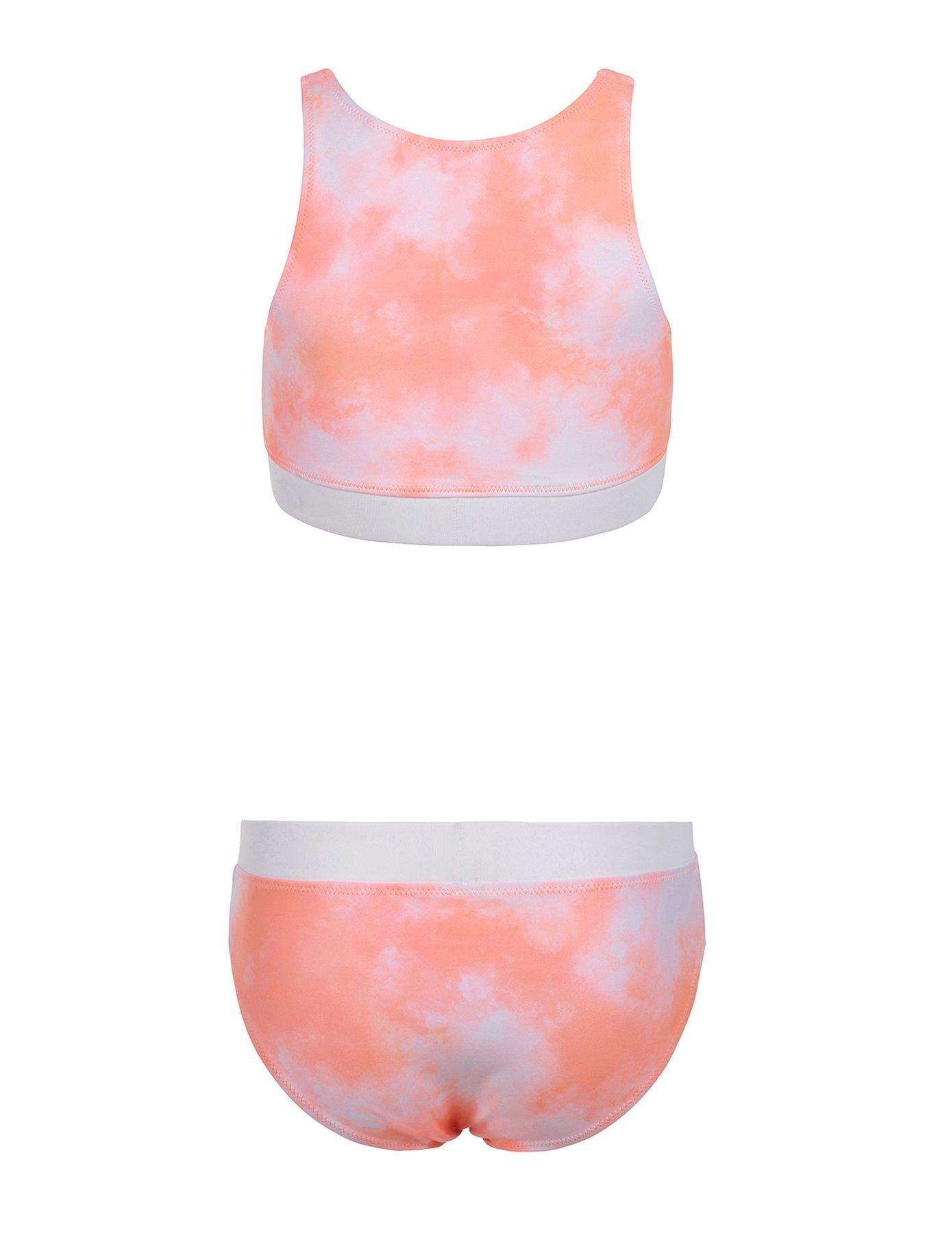 JUICY COUTURE Pink Tie-dyed Bra