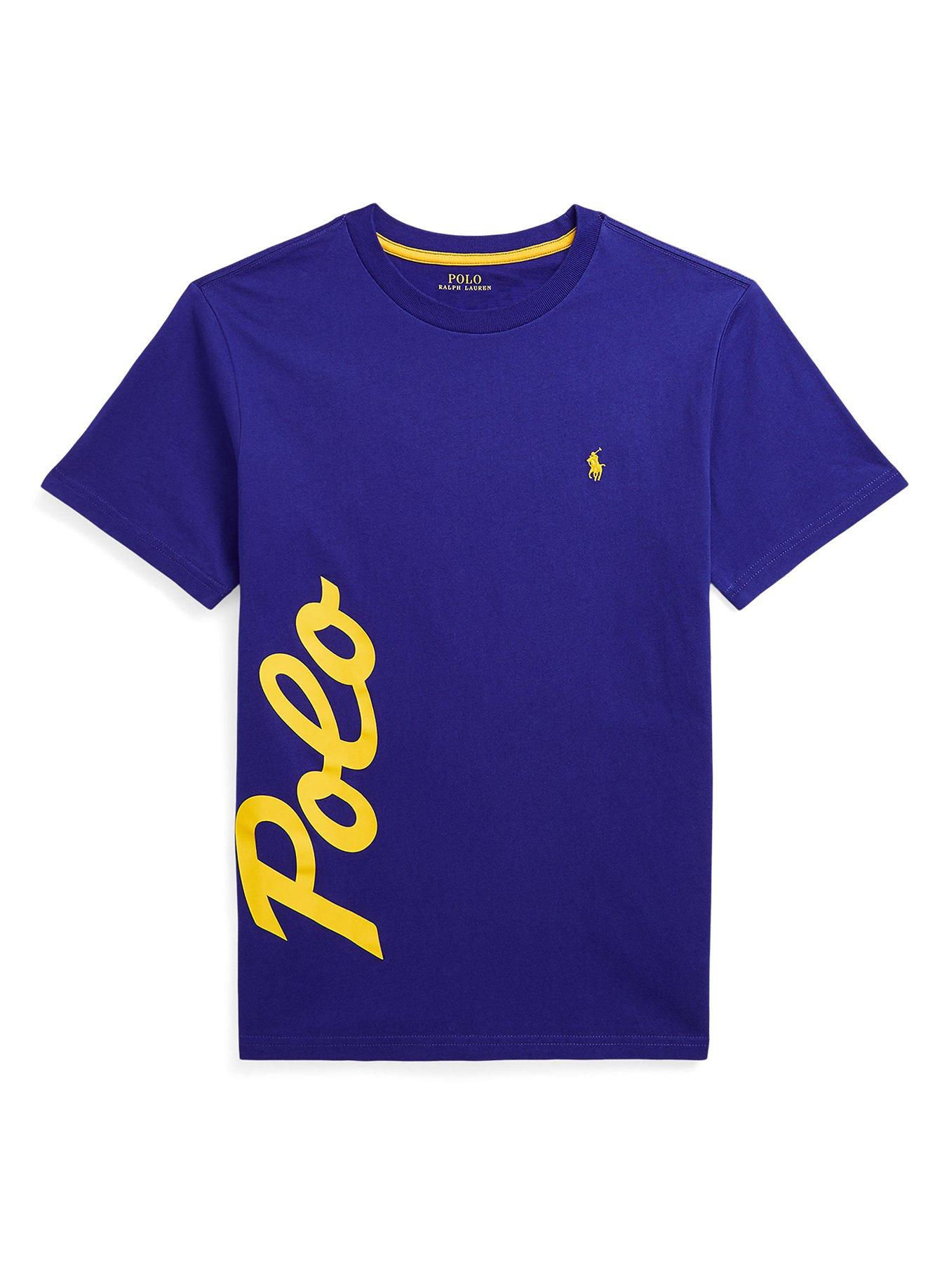 Ralph Lauren Boys Yellow Logo T-Shirt