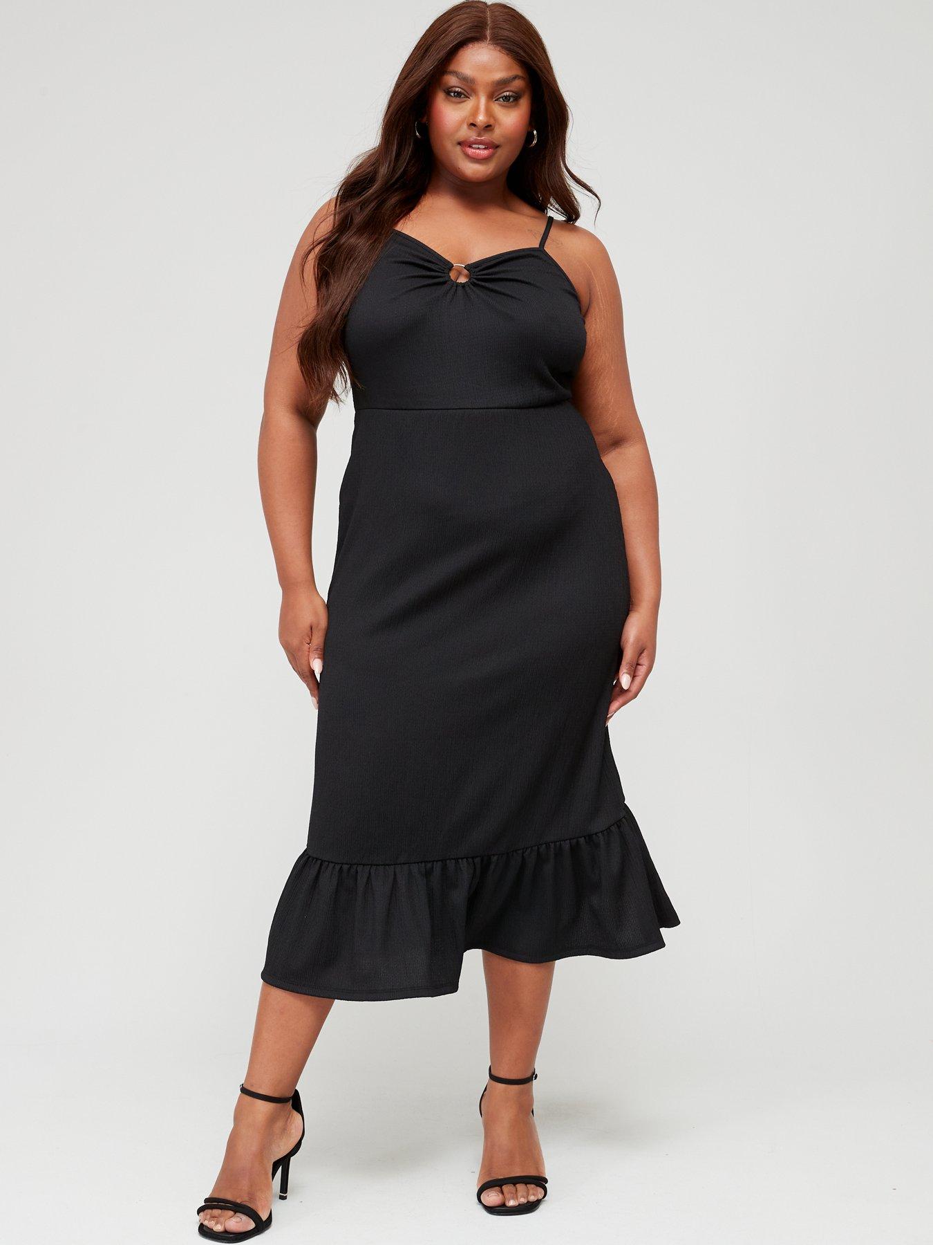 Black after 5 hot sale dresses plus size