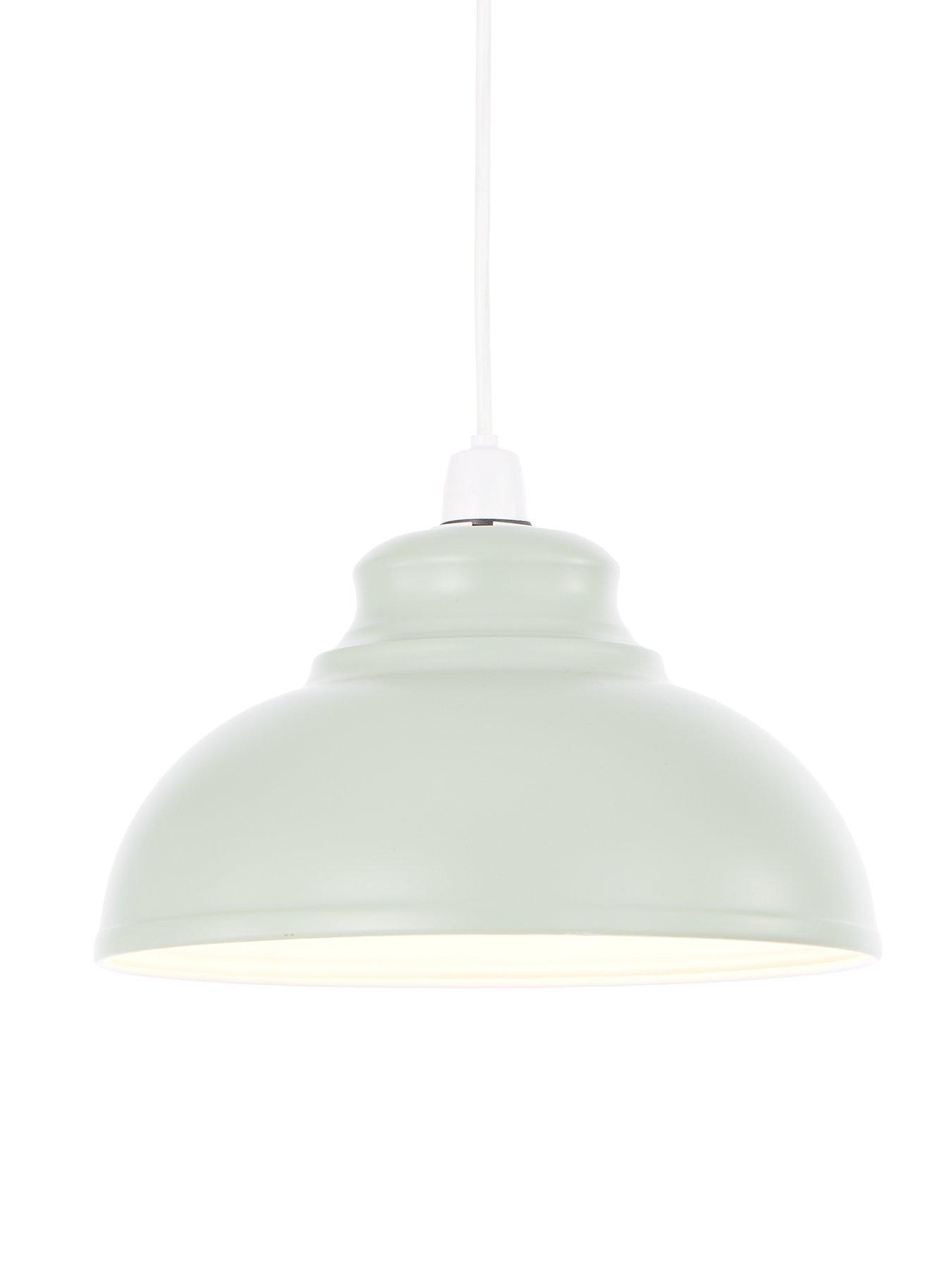 Image 3 of 4 of Everyday Dome Spun Metal Shade - Sage