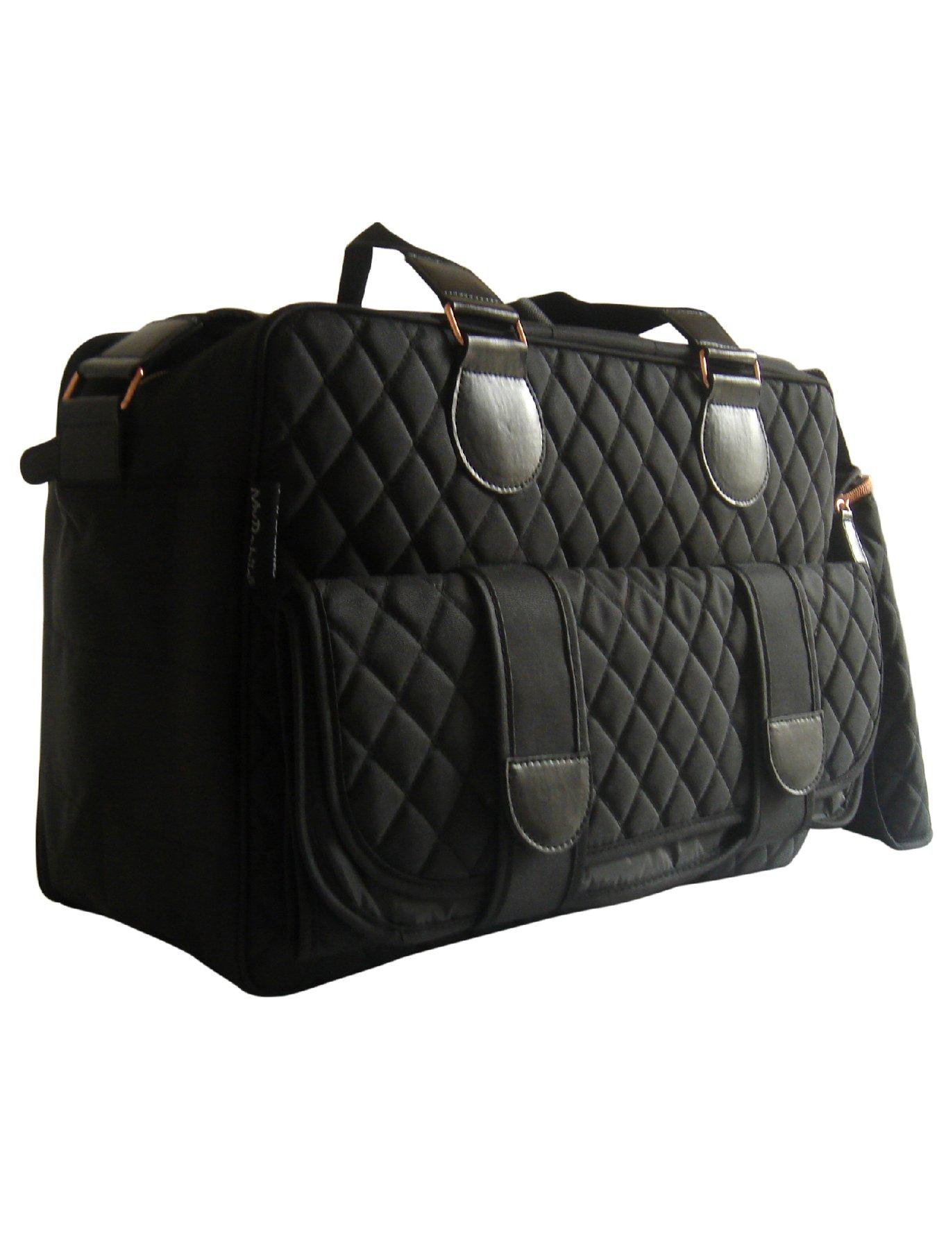 My Babiie Deluxe Changing Bag Black Quilted Very