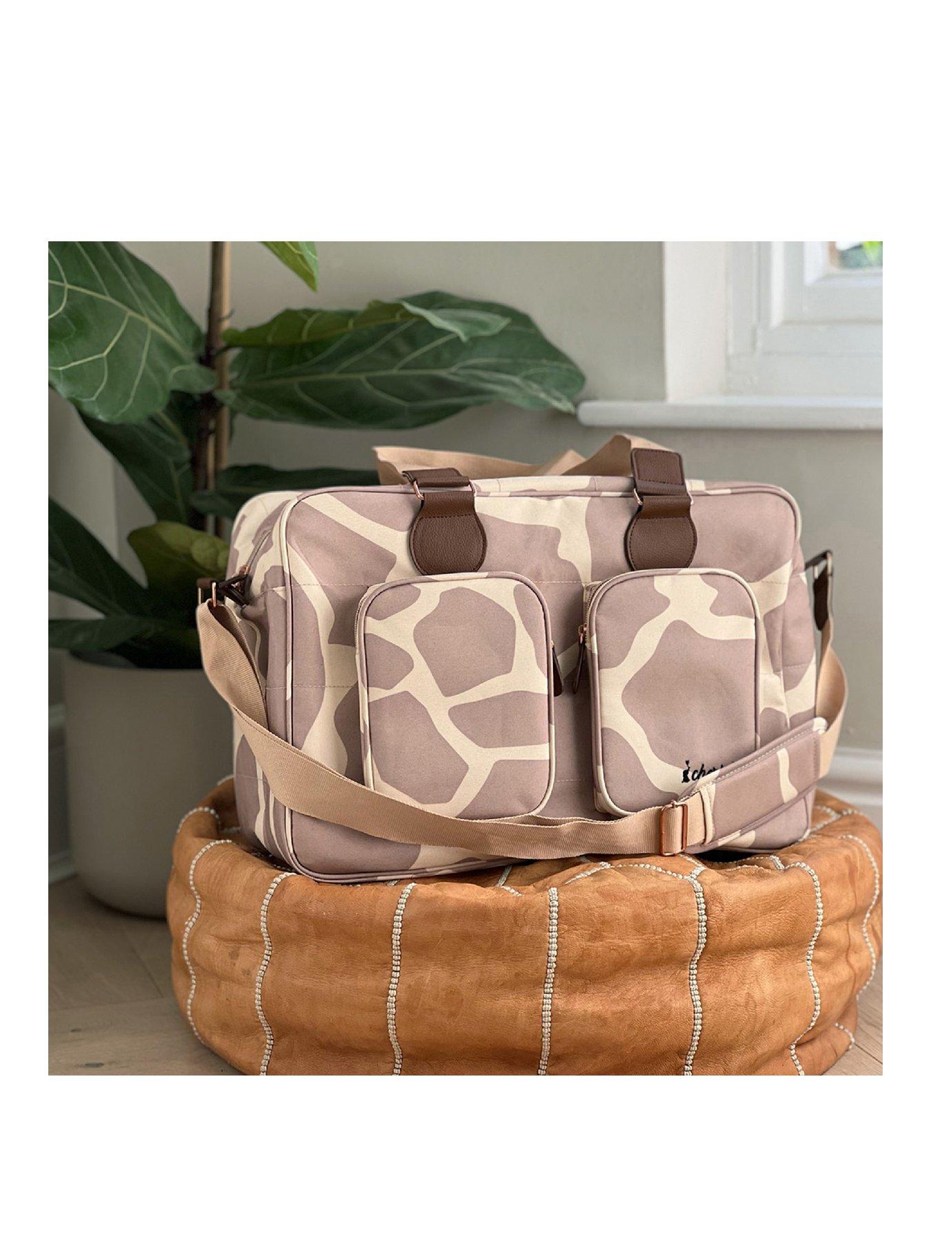 Giraffe store changing bag