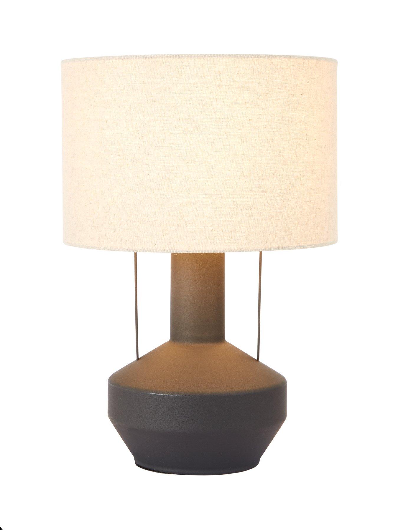 Image 3 of 5 of Very Home Metal Spun Table Lamp
