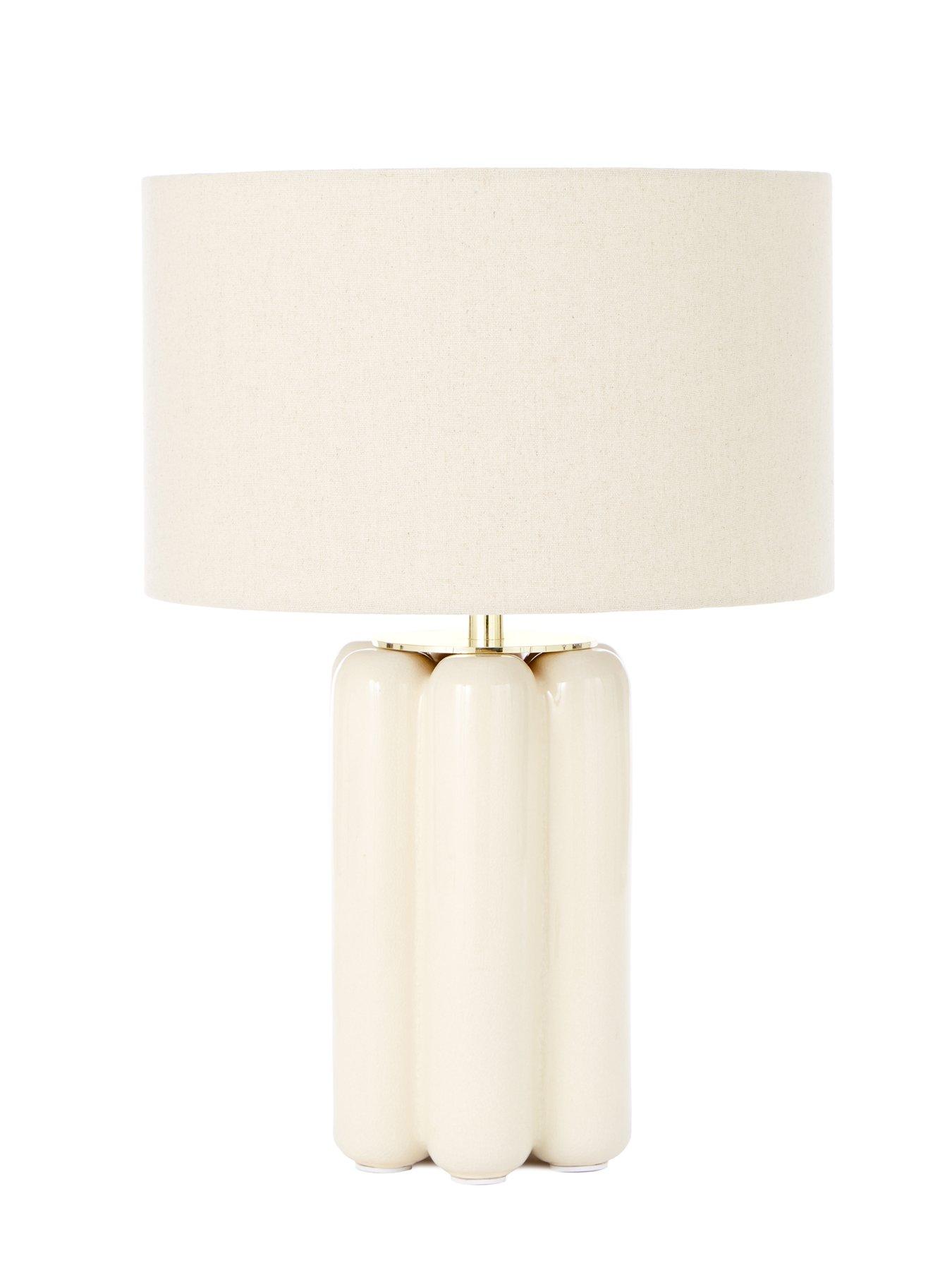 Image 2 of 5 of Very Home Chubby Ceramic Table Lamp