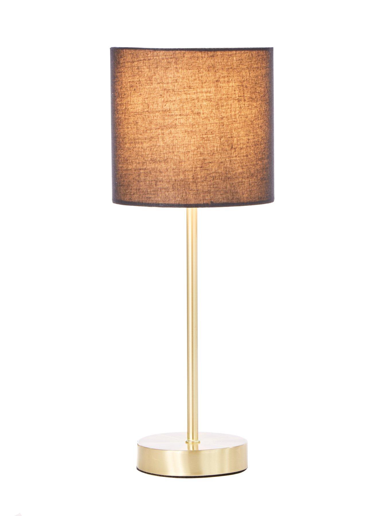 Image 3 of 5 of Everyday Langley Table Lamp - Black/Brass