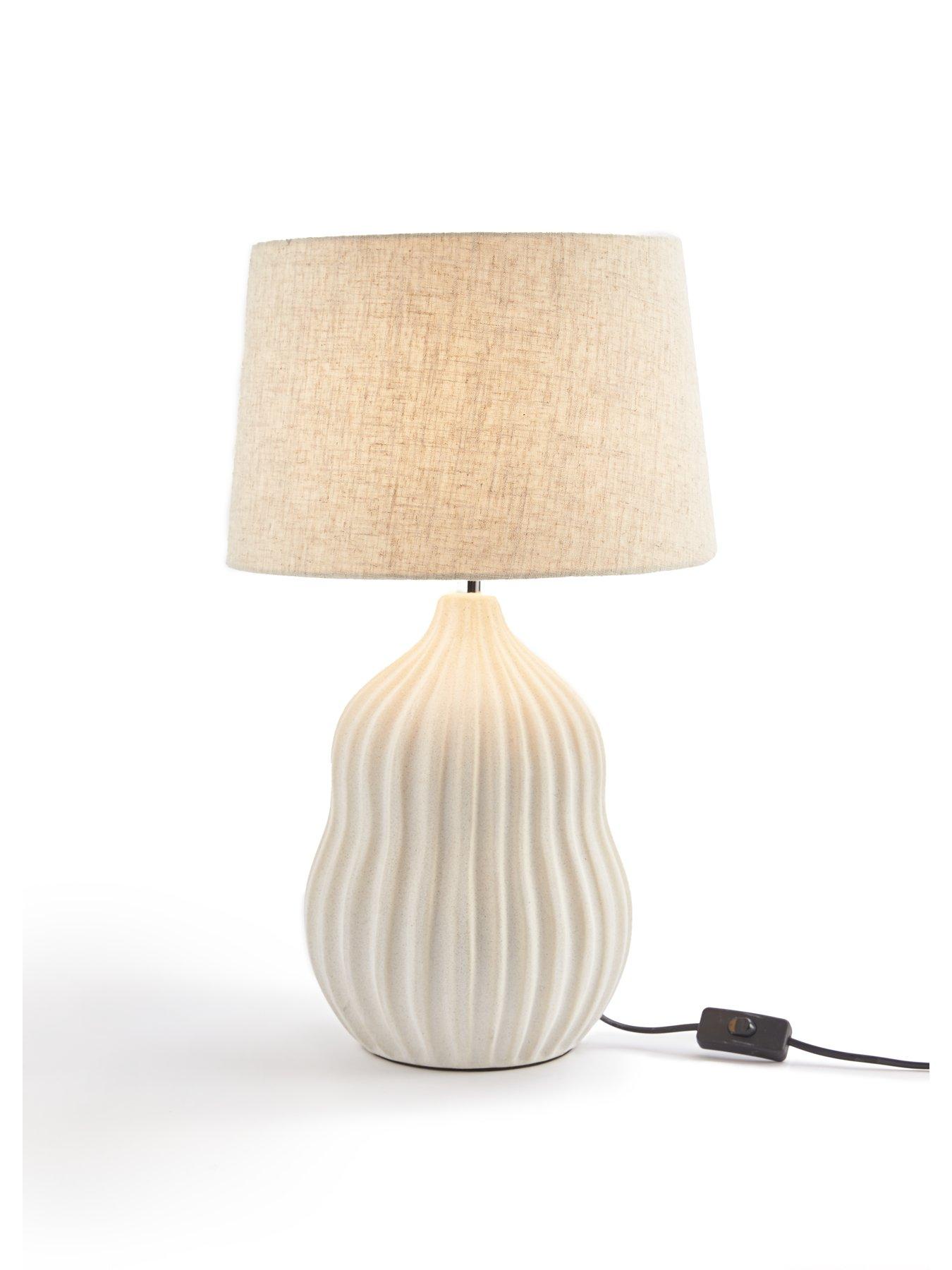 Image 3 of 5 of Very Home Everly Ceramic Table Lamp