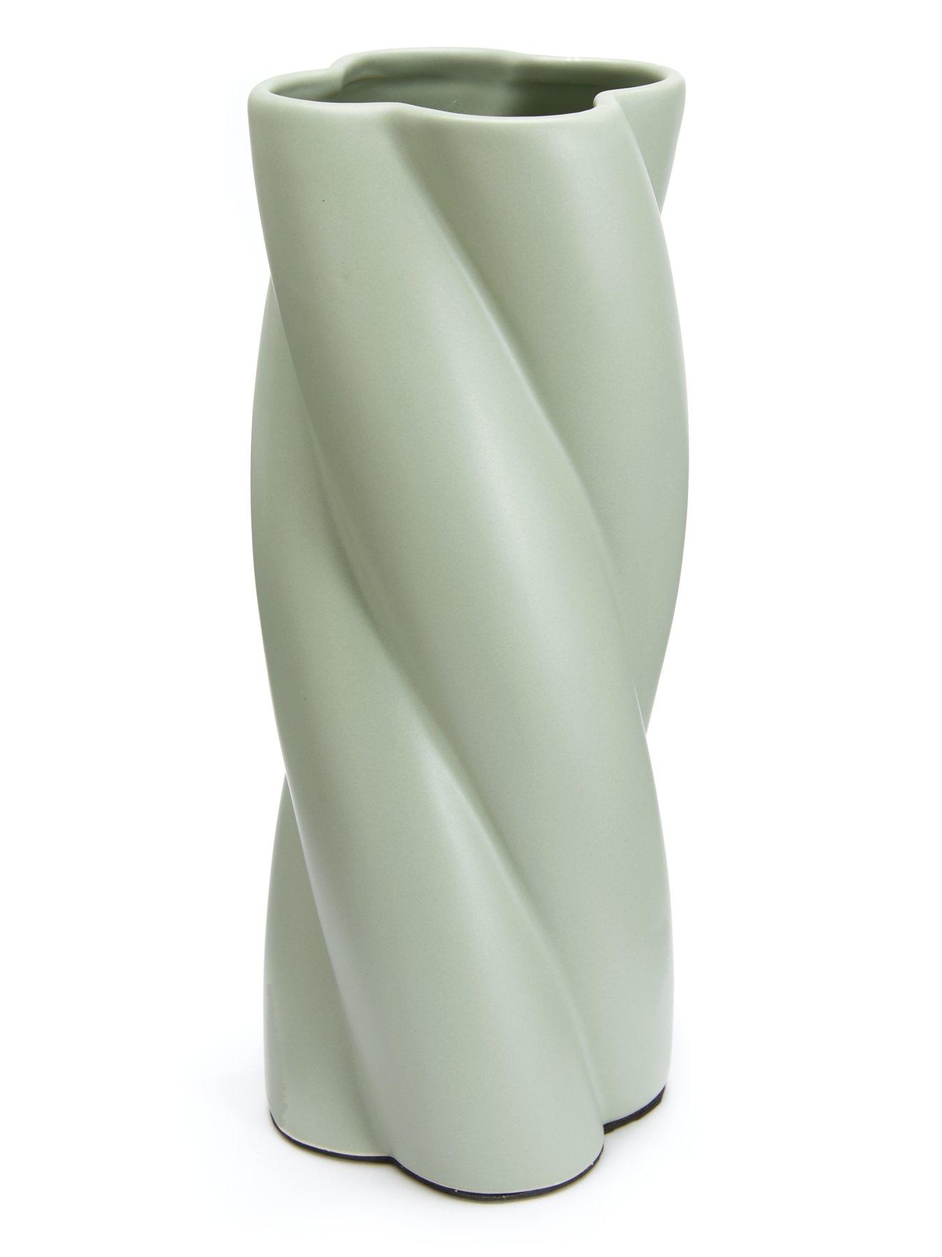 Image 2 of 6 of Very Home Spiral Vase - Sage