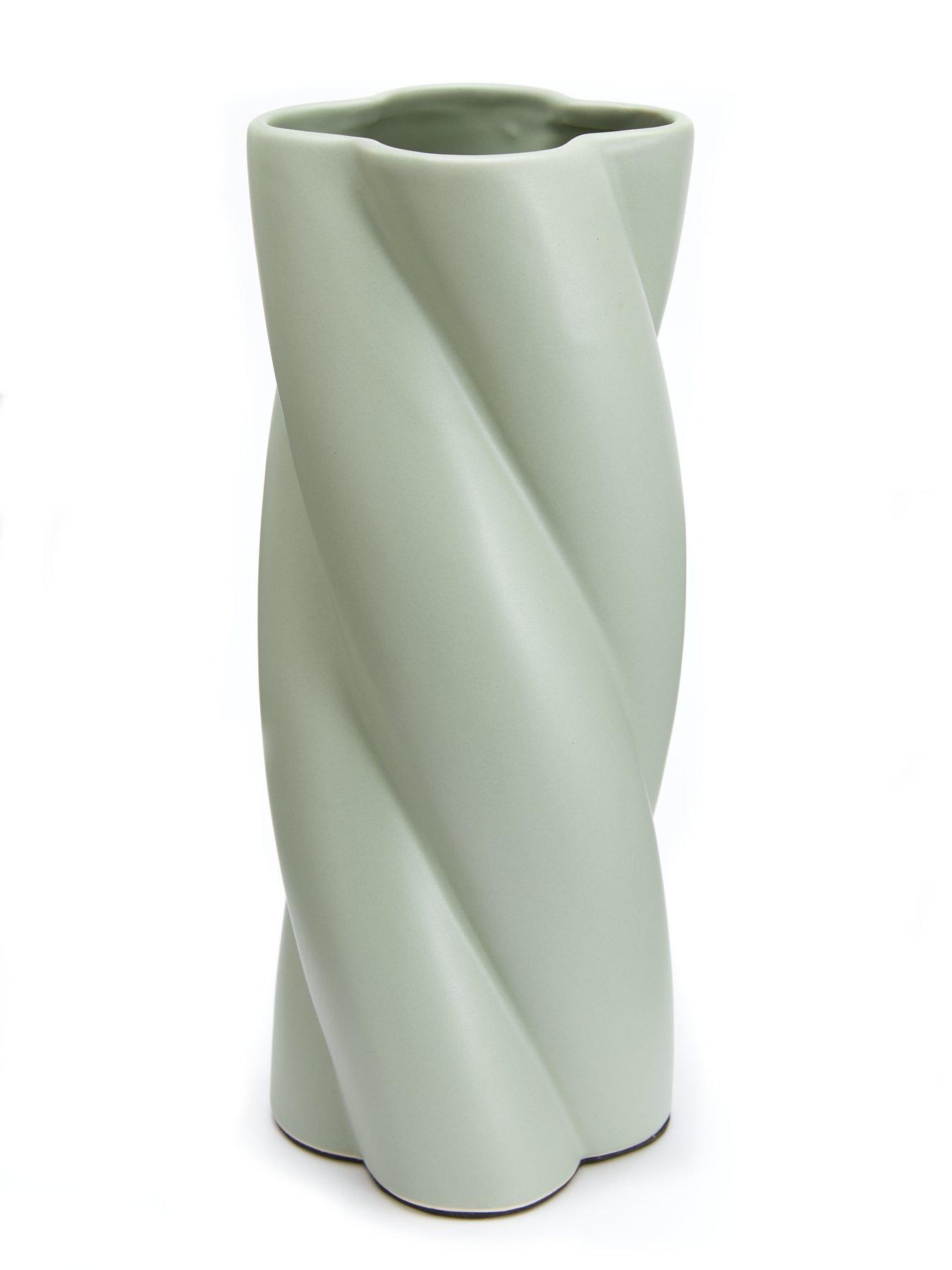 Image 3 of 6 of Very Home Spiral Vase - Sage