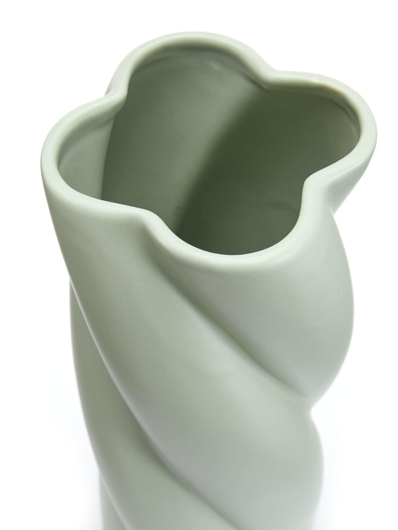 Image 4 of 6 of Very Home Spiral Vase - Sage