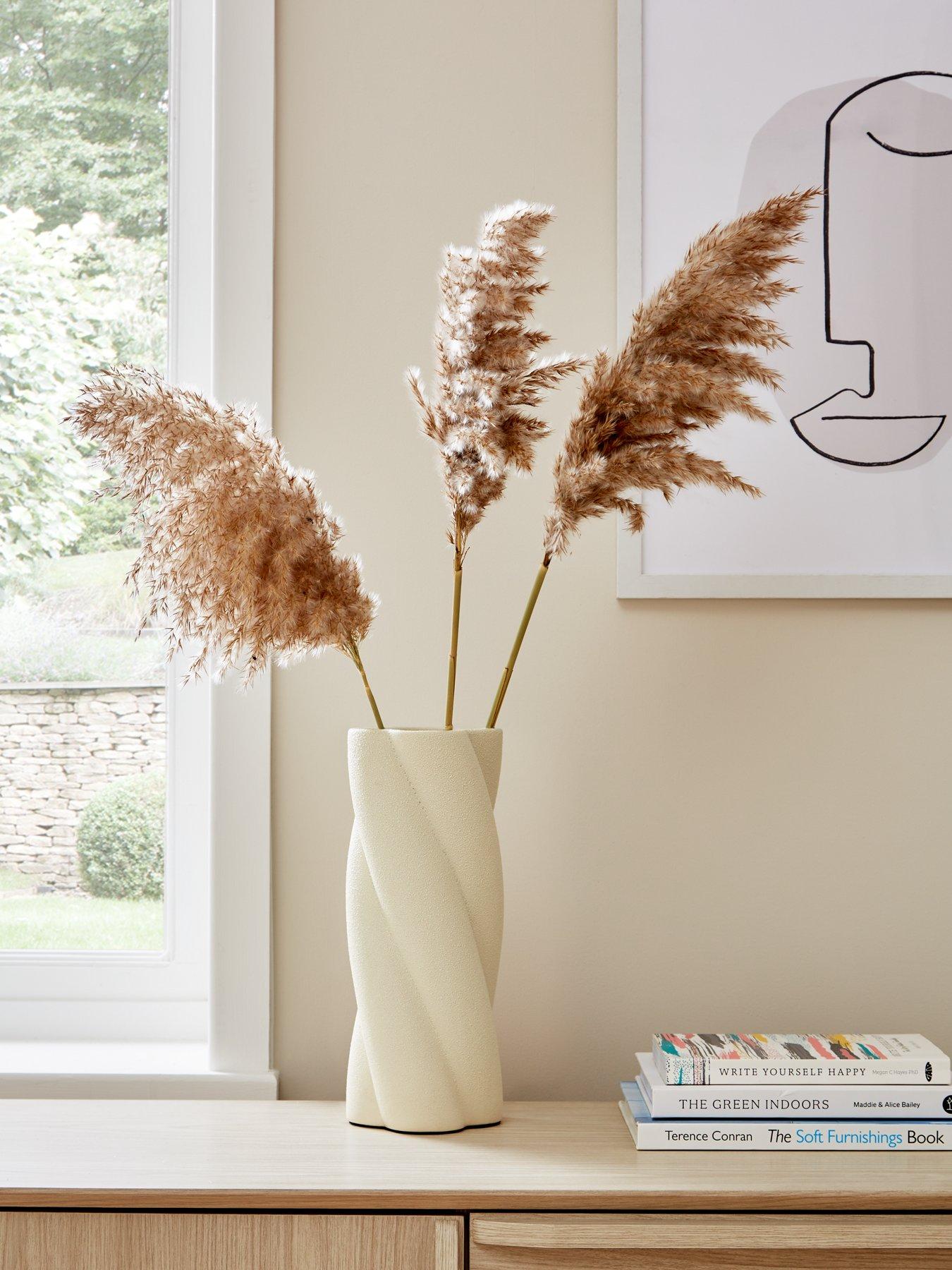 Very Home Spiral Vase - Natural