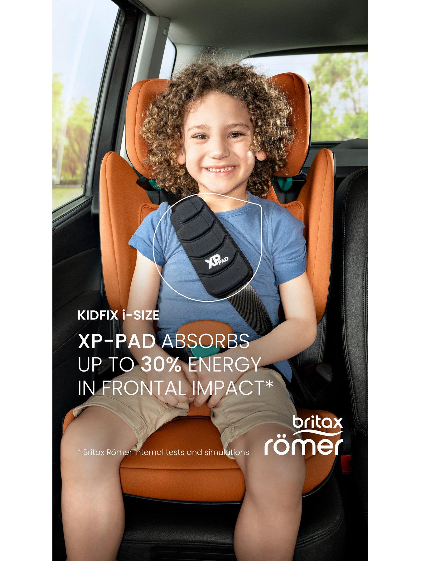 Image 6 of 7 of Britax Kidfix i-Size 3.5 Years - 12 Years Approx Height 100 - 150 cm i-SIZE ISOFIX Highback Booster Car Seat - Cosmos Black