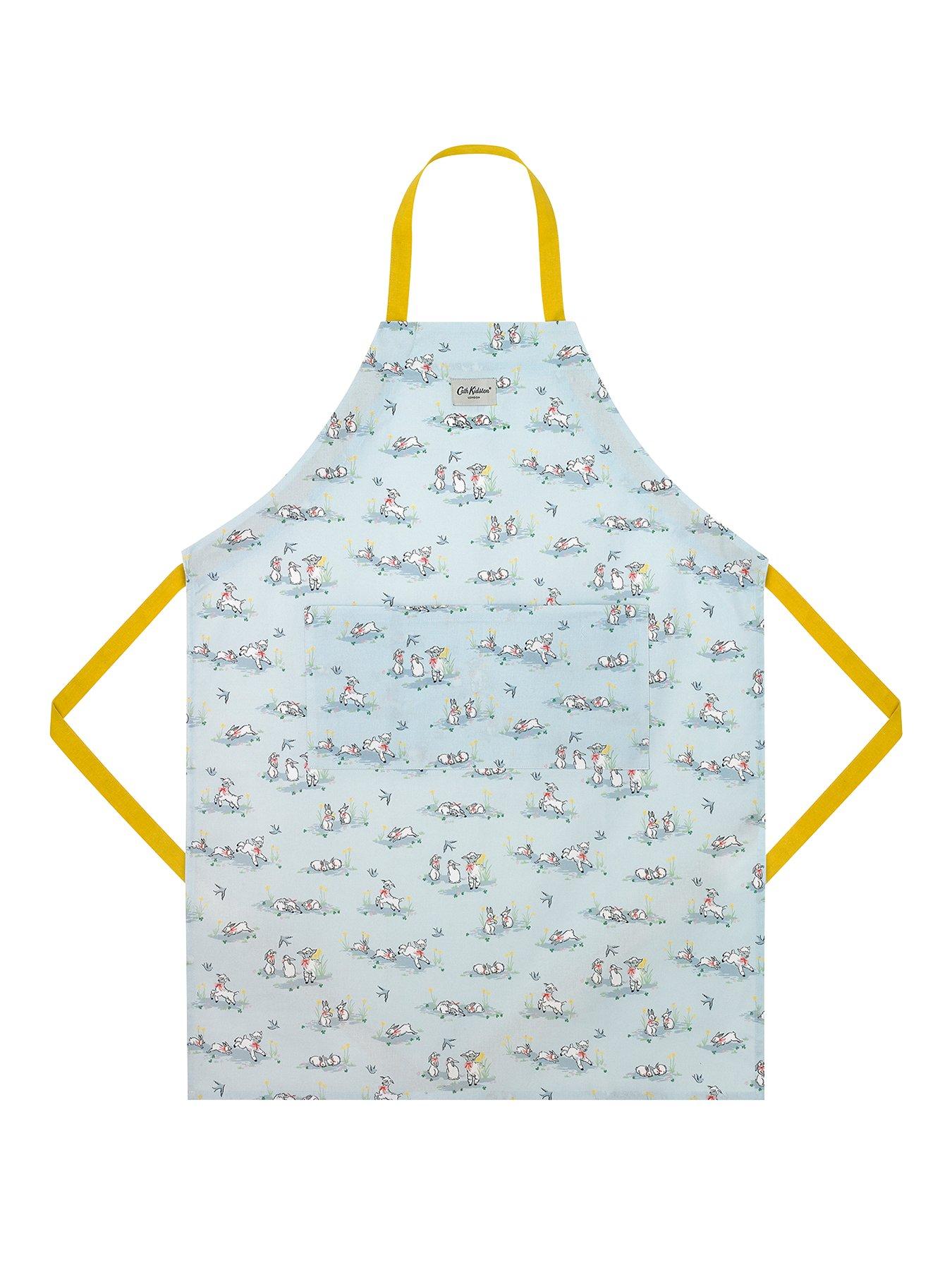 Product photograph of Cath Kidston Easy Adjust Apron - Spring Bunnies Lambs from very.co.uk