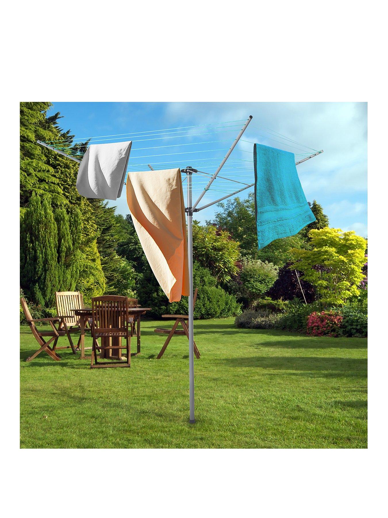 Product photograph of Our House 40m Rotary Airer from very.co.uk