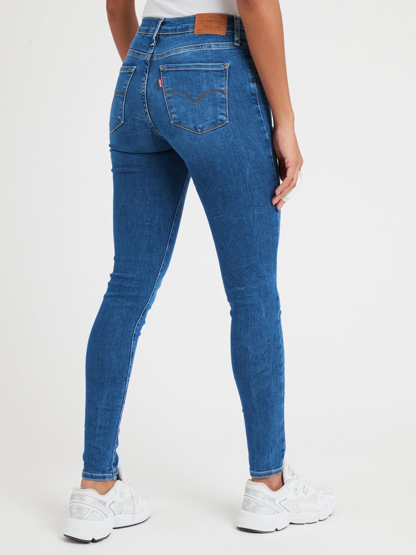 Levi s 720 High Waist Super Skinny Jean Love Song Mid Blue