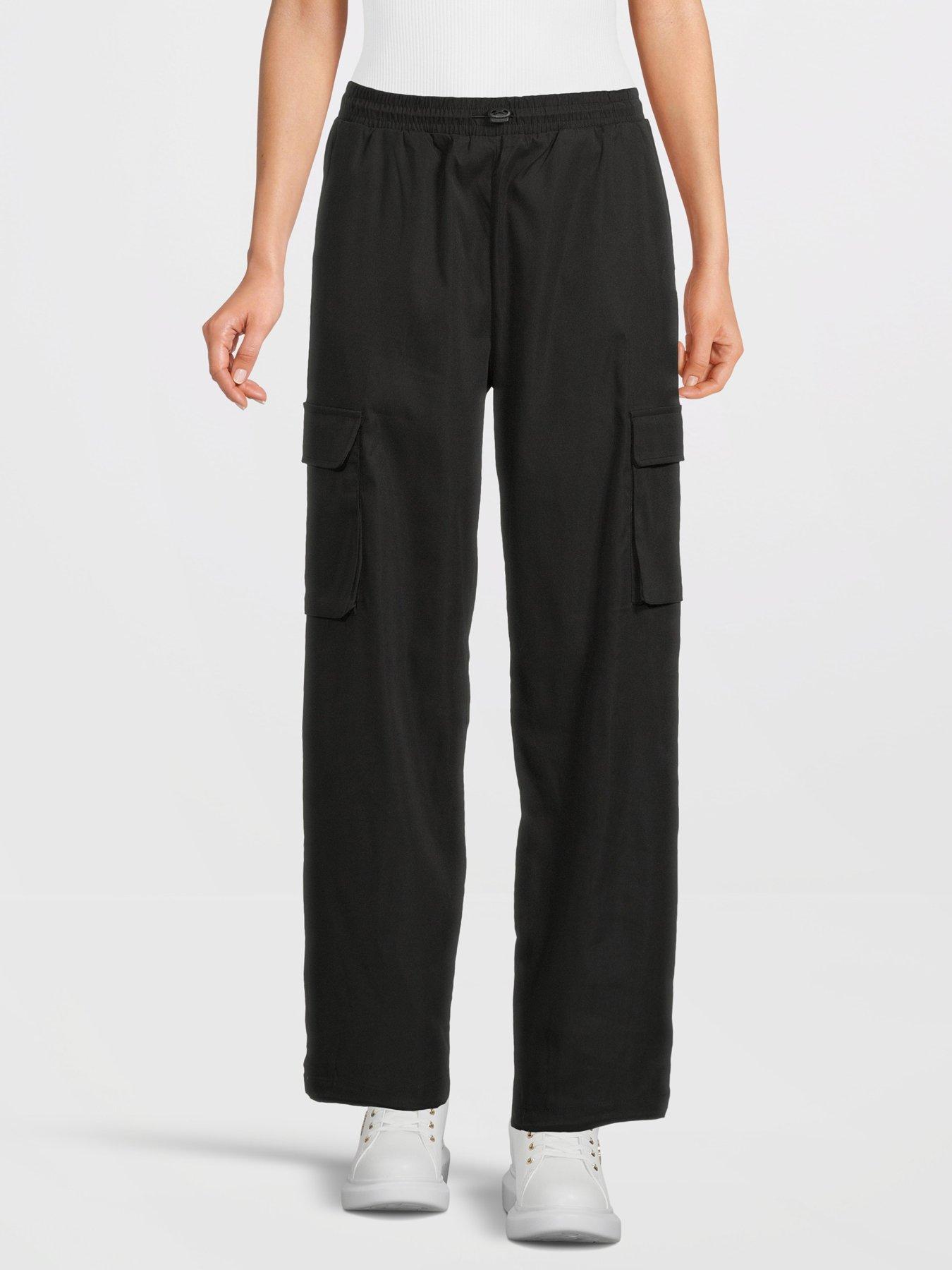 Only Cashi Woven Cargo Pants - Black