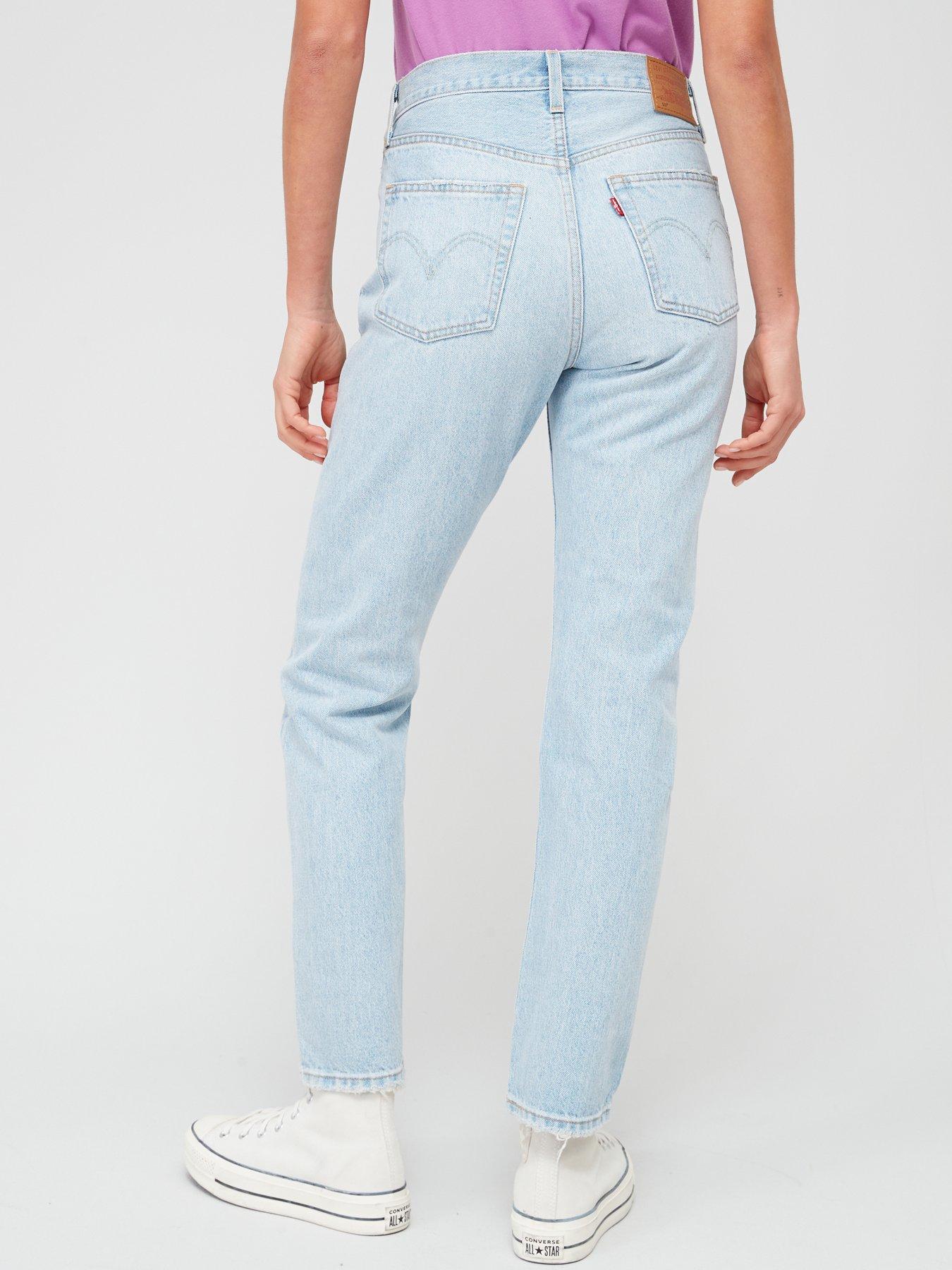 Levi's 501® Straight Leg Jean Bling Blau Blue Very